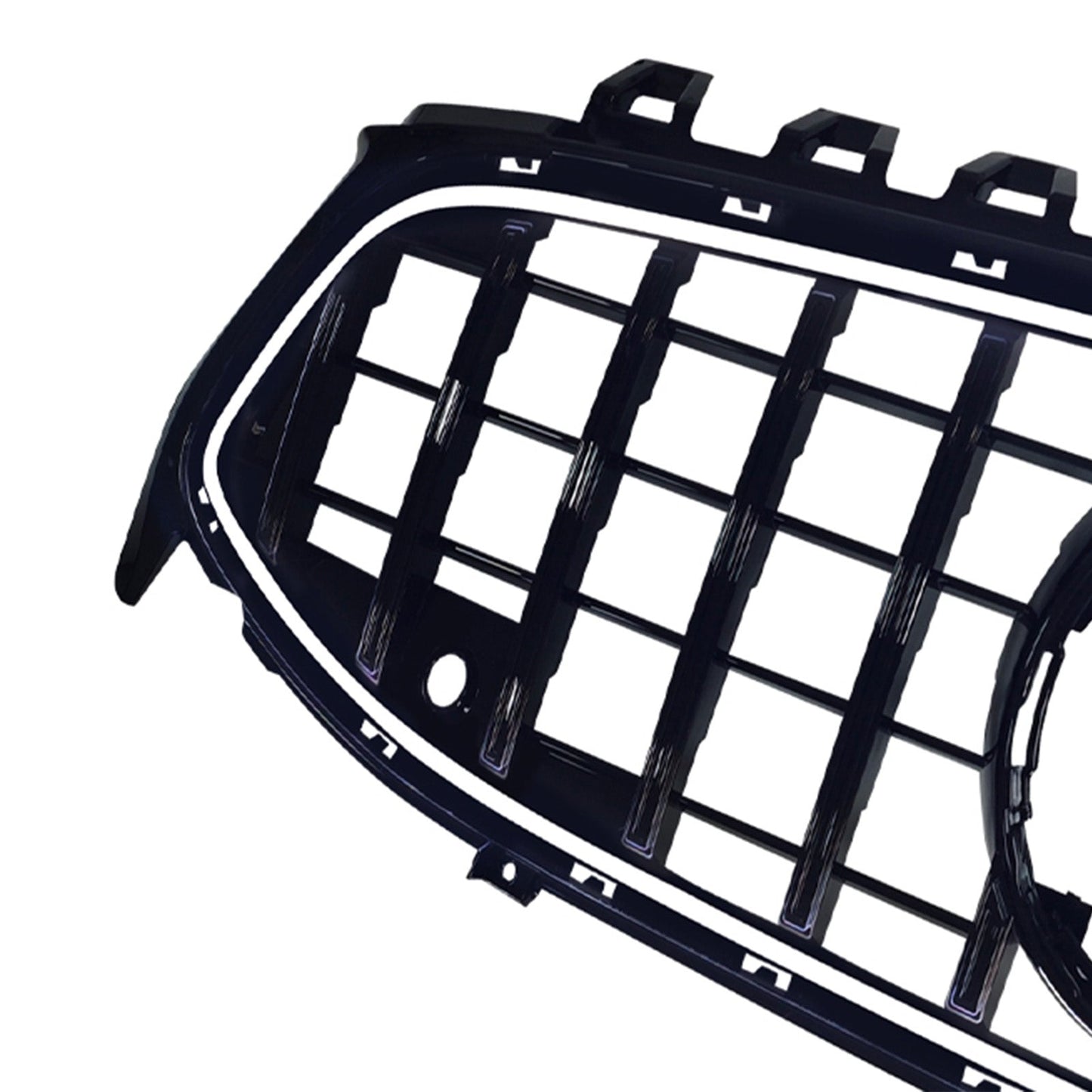 2020-2024 Fit Mercedes CLA-Class W118 C118 GT Black Front Bumper Grille Grill
