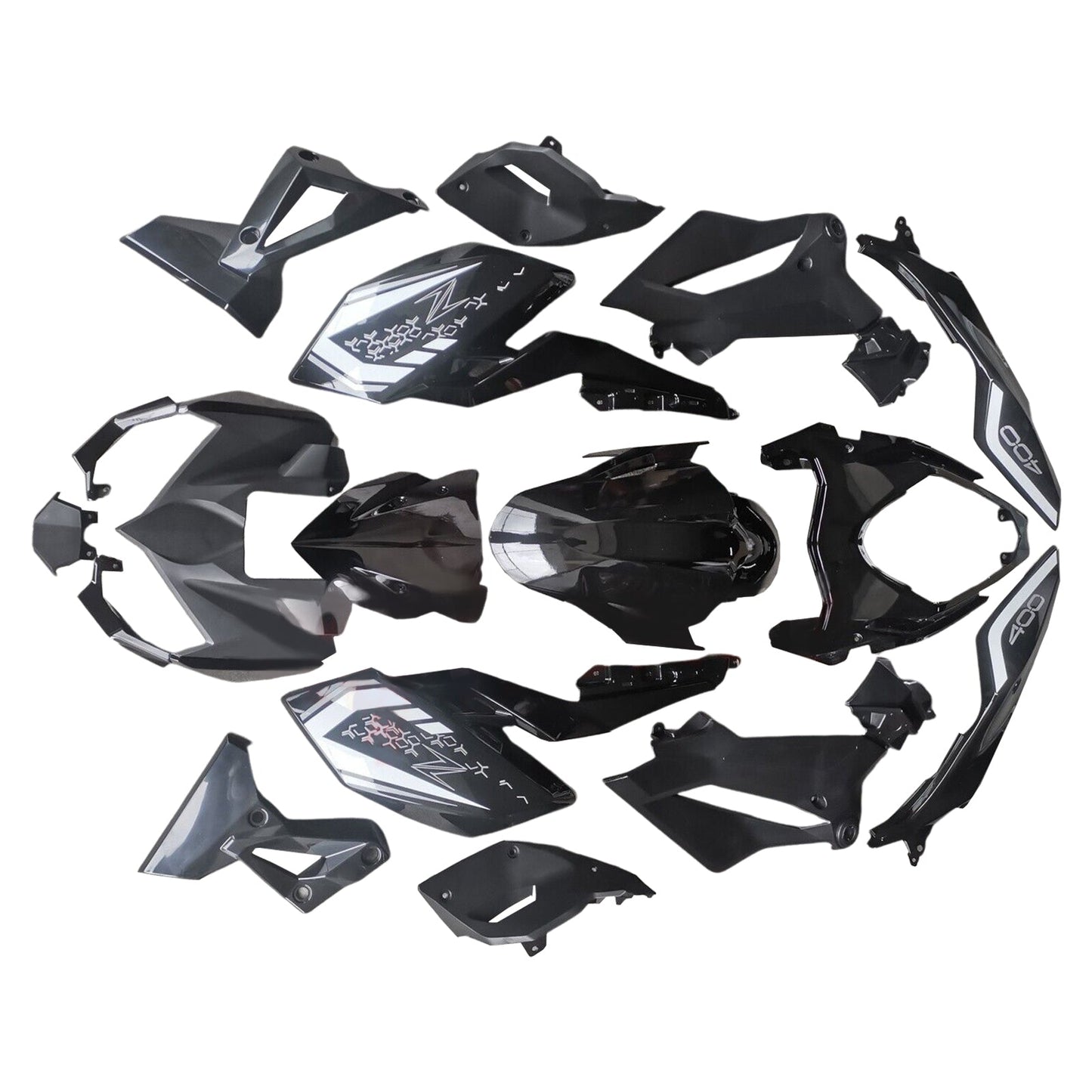 2018-2024 Kawasaki Z400 Injection Fairing Kit Bodywork Plastic ABS