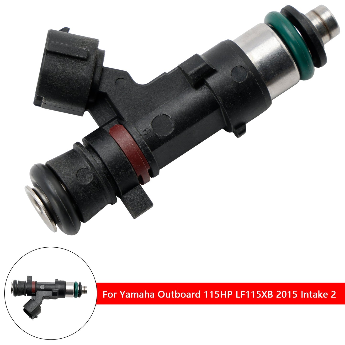 Fuel Injector 6DA-13761-01 For Yamaha Outboard 150 175 200 HP 6DA-13761-00-00