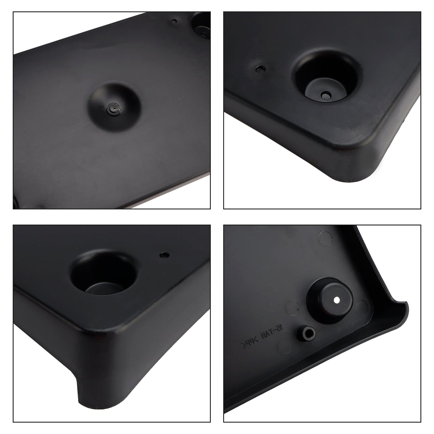 Front Bumper License Plate Holder Mounting Bracket for Cadillac Escalade 2015-20