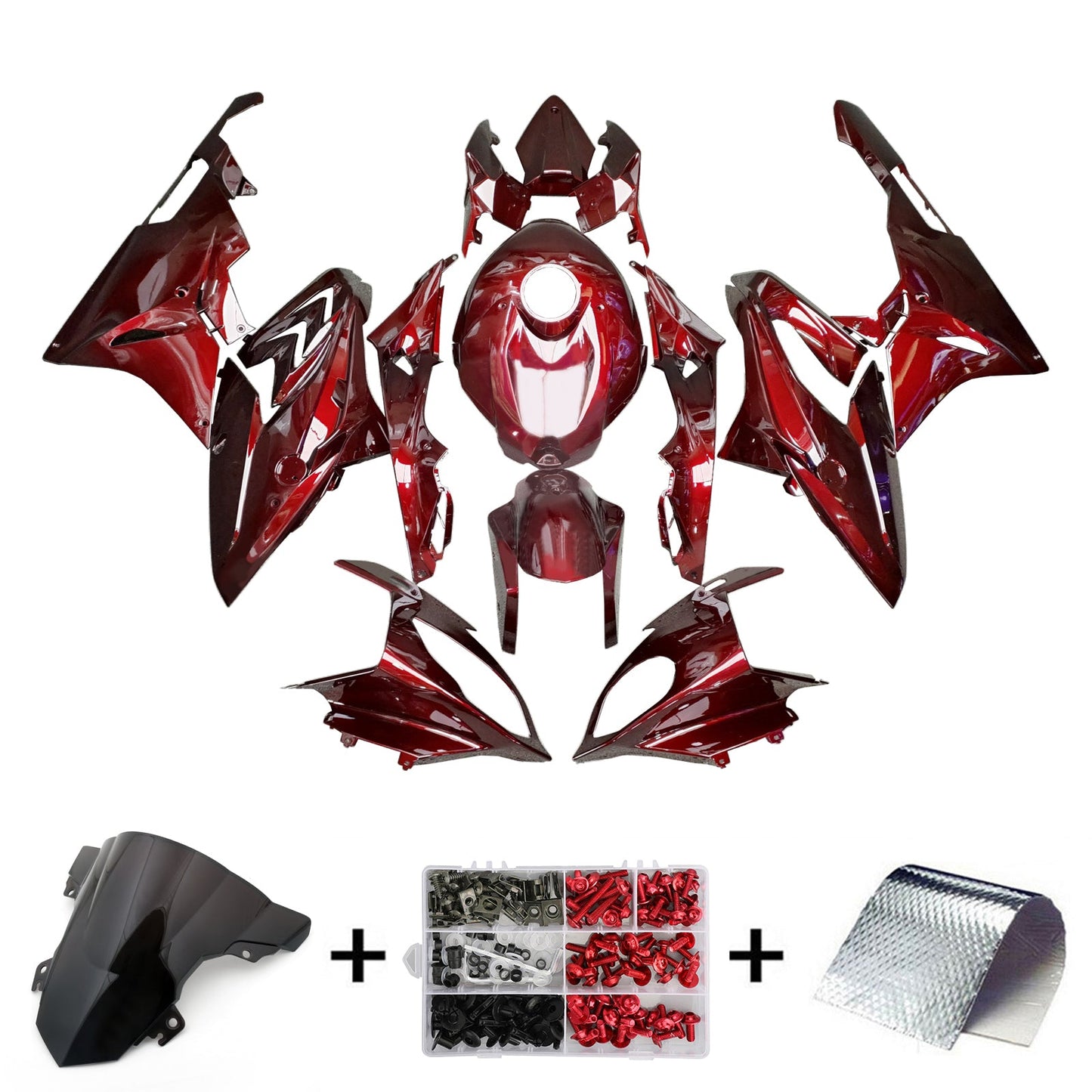 2017-2018 BMW S1000RR Injection Fairing Kit Bodywork Plastic ABS