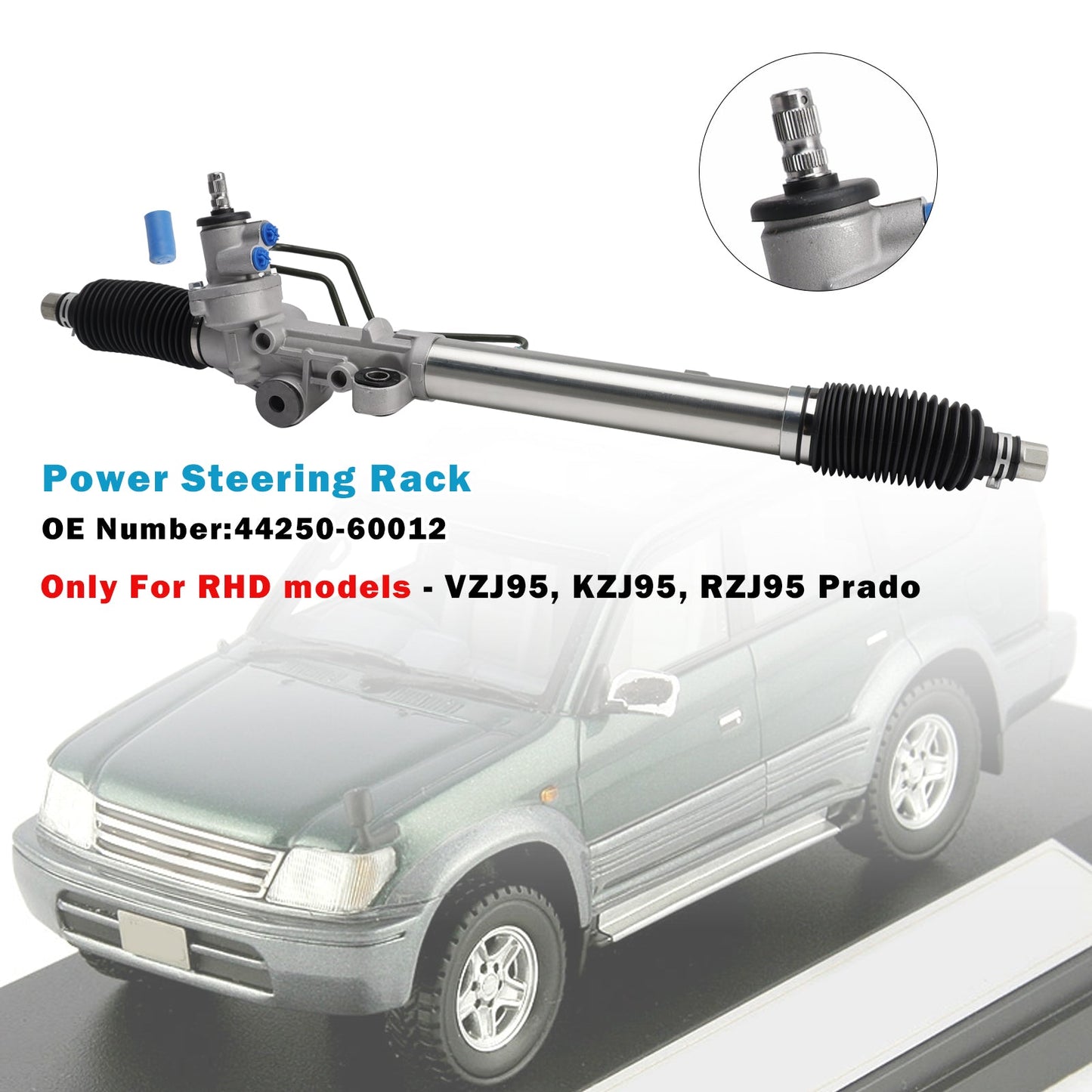 Power Steering Rack 44250-60012 for Toyota Prado VZJ95 KZJ95 RZJ95 1996-