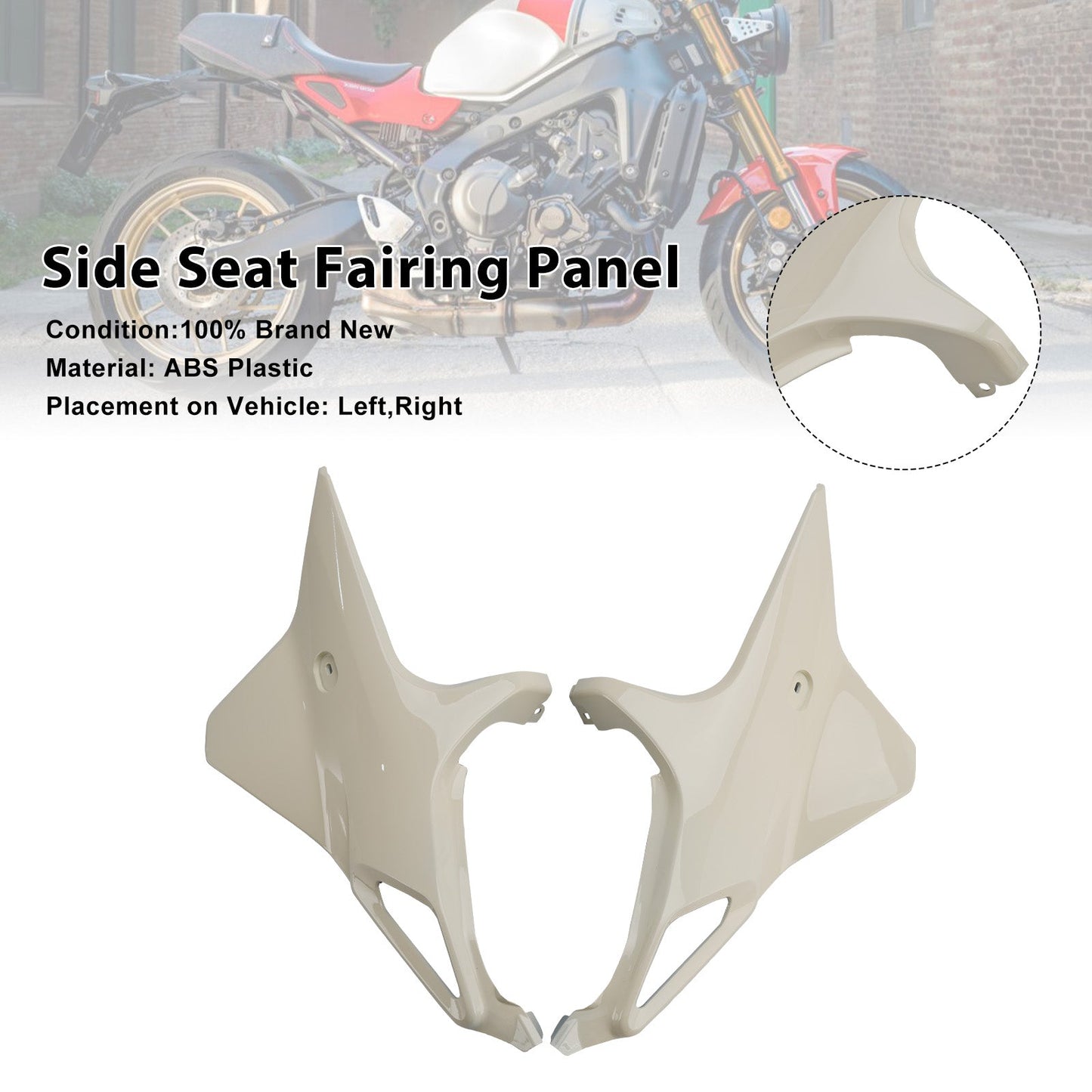 2022-2025 Yamaha XSR 900 XSR900 Side Seat Fairing Panel Cowl