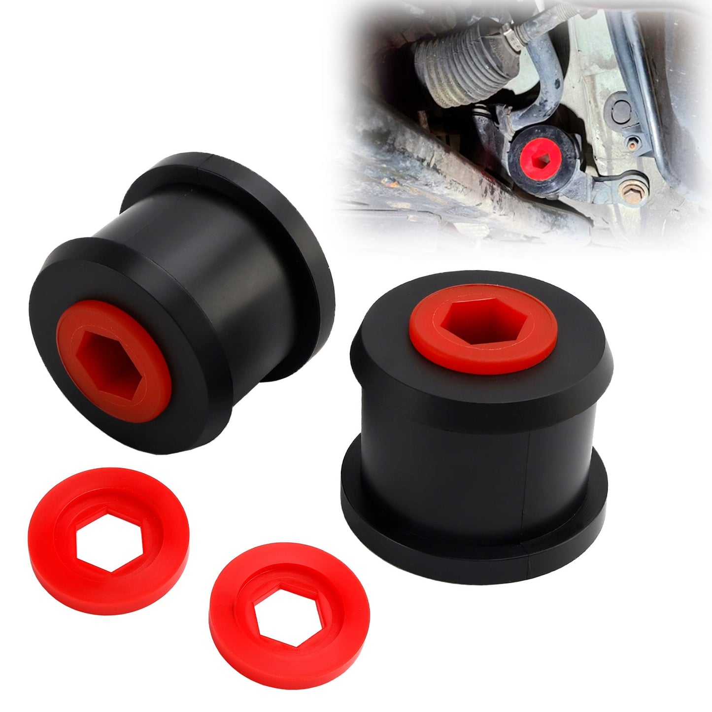 Poly Front Lower Control Arm Wishbone Bush Kit For BMW Mini Cooper S 2000-2006