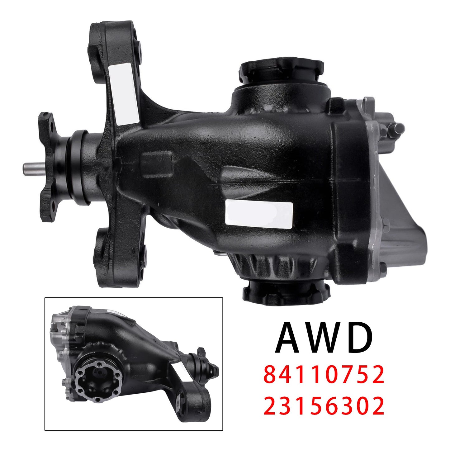 2014 For Cadillac CTS Rear, Sdn, VIN A (4th digit, New Style), AWD Rear Differential Assembly 84110752