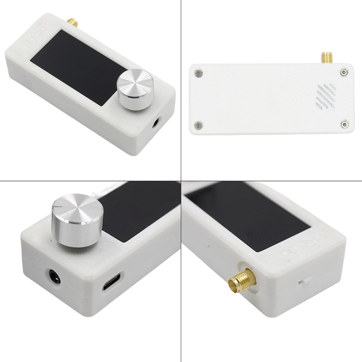 SI4732 Portable Radio 0.5-108MHz LSB AM FM Mini Pocket All-Band Radio Receiver