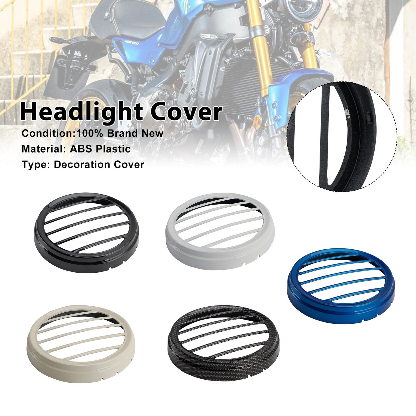 2022-2025 Yamaha XSR900 Front Nose Headlight Cover Fairing