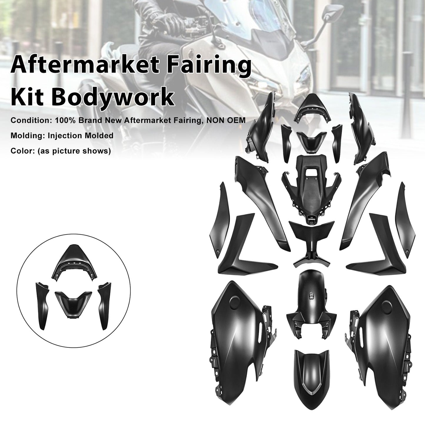 2025-2026 for Yamaha TMAX560 Injection Bodywork Fairing Kit