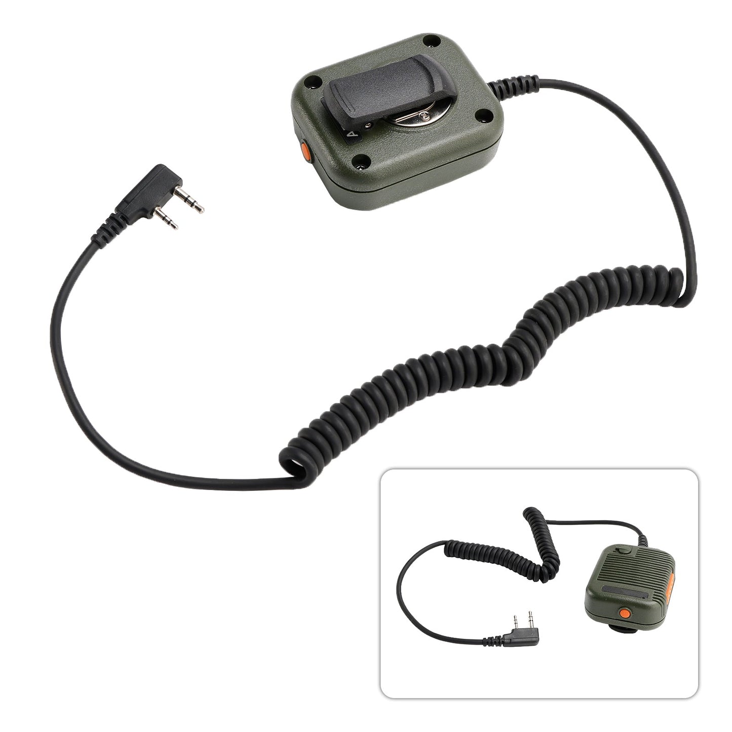 AR-152 Microphone Speaker For TK-220 TH-F6 RPV516A KG659 TG-2AT PX-666 UV-5RB