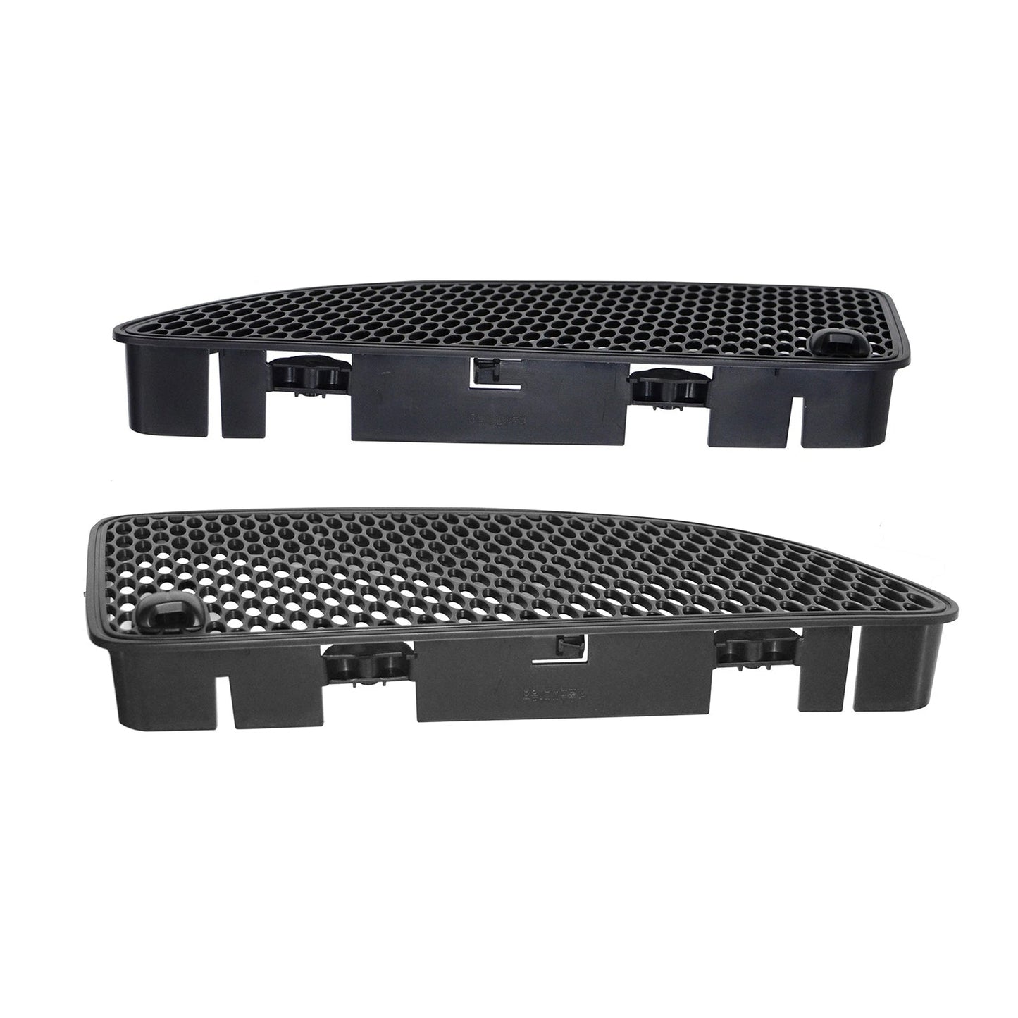2x Front Hood Vent Grille Cover For Mercedes R171 SLK280 SLK300 SLK350 2005-2011