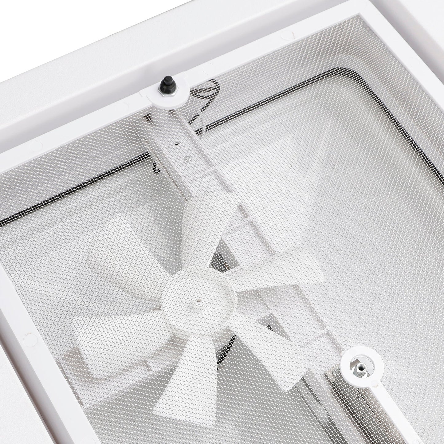 14" 12V Caravan Skylight Roof Vent Remote Control Camper Motorhome RV Exhaust Fan