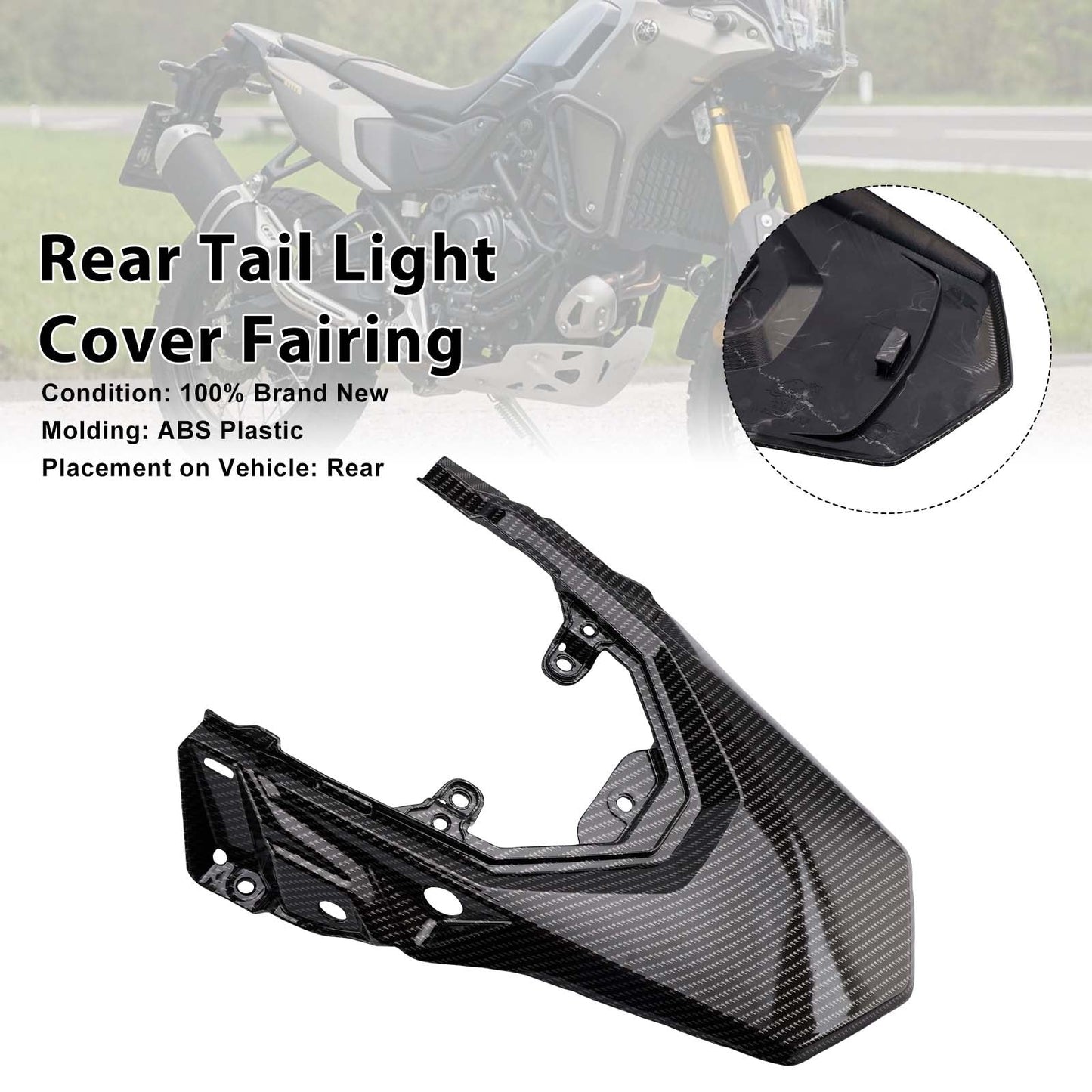 2025-2026 For Yamaha Tenere 700 T700S Rear Tail Light Cover Fairing