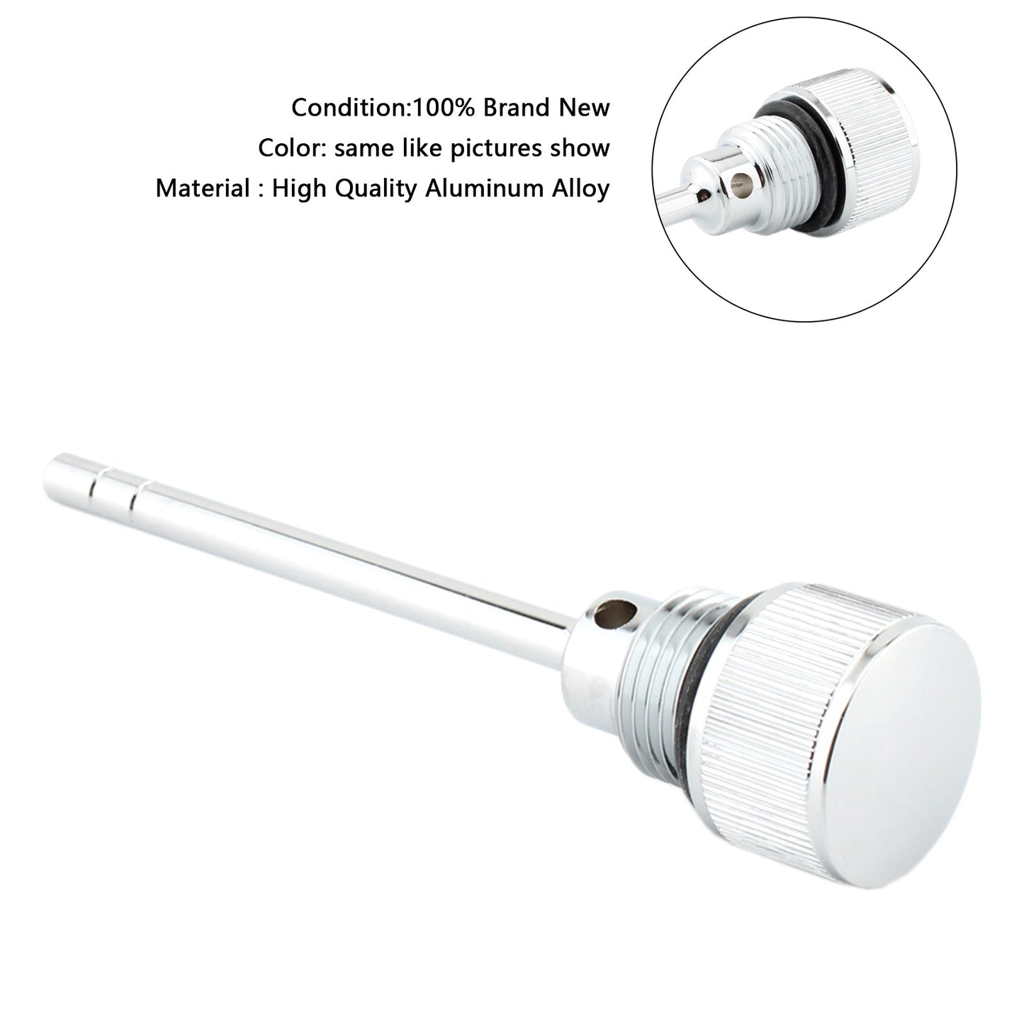 1105-0022 Oil Dipstick Tank Cap Plug For Softail Road Glide 07-19