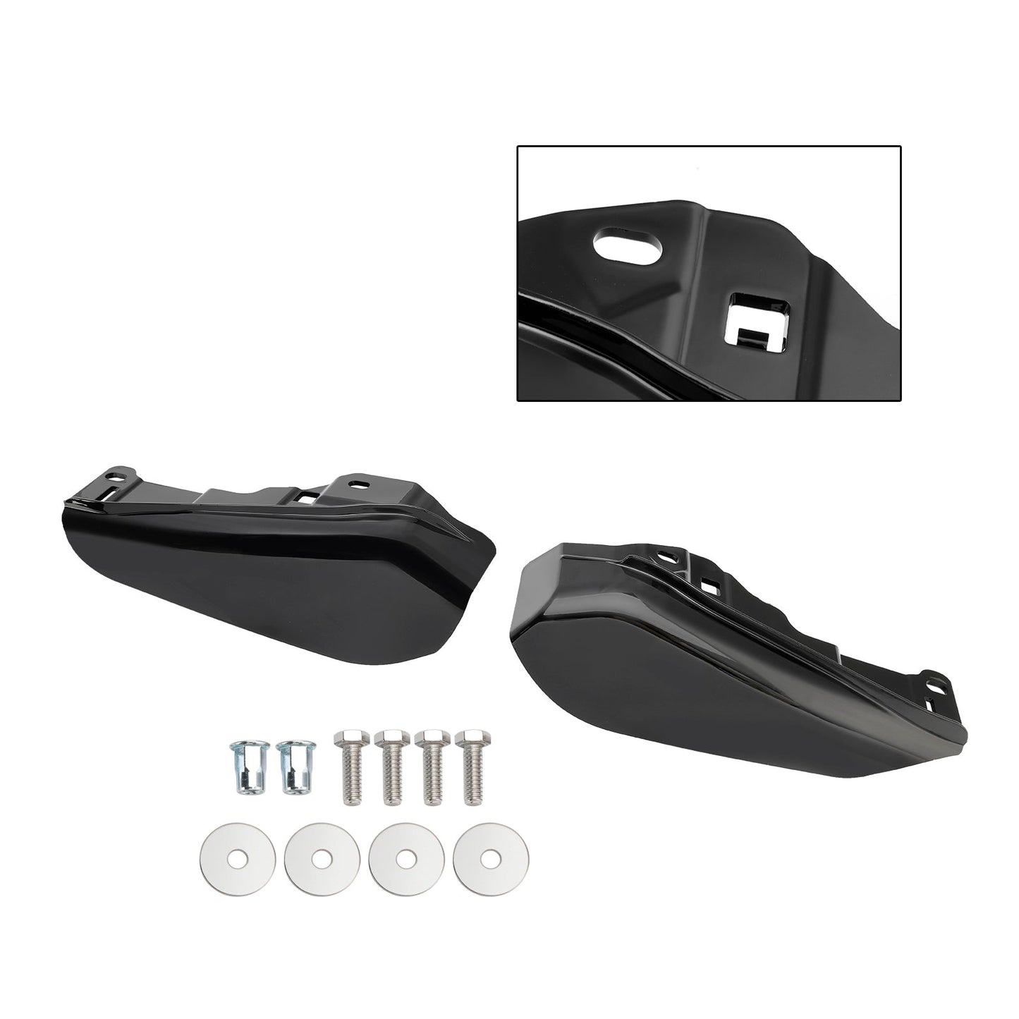 2023-2024 Touring CVO Street Glide Road Glide Mid-Frame Air Heat Deflector