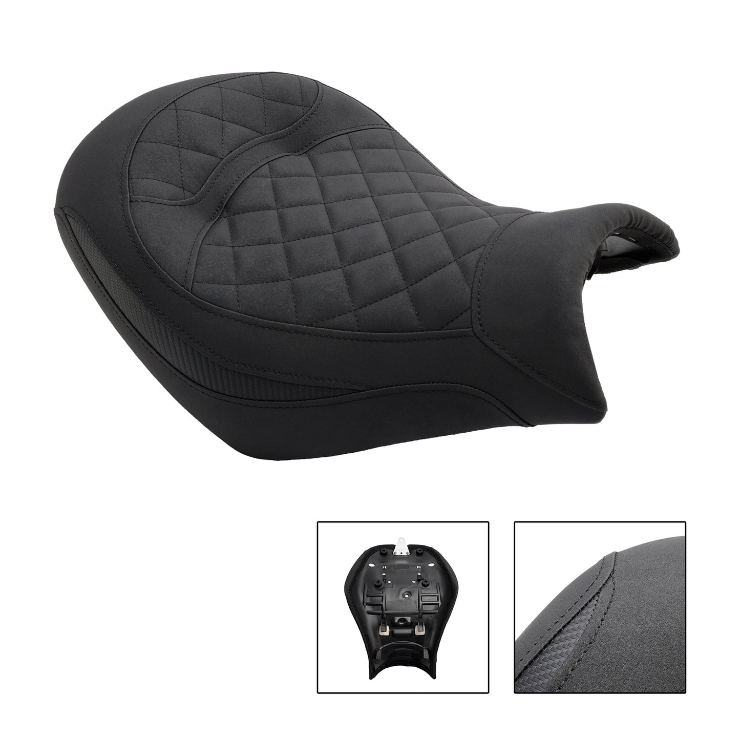 2015-2023 Kawasaki Vulcan S Vn650 Front Raider Seat Driver Cushion Pu Green