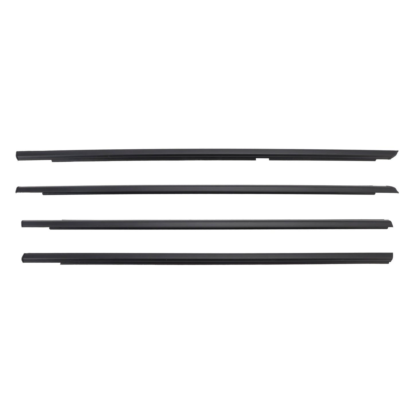 2009-2013 Suzuki Grand Vitara 4PCS Door Glass Belt Outer Molding Weatherstrip