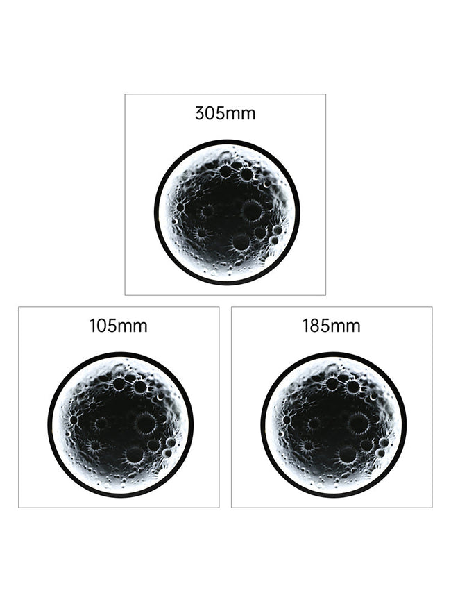 Car Rear Window Lamp Side Lamp Embossed Moon Decorative Lamp