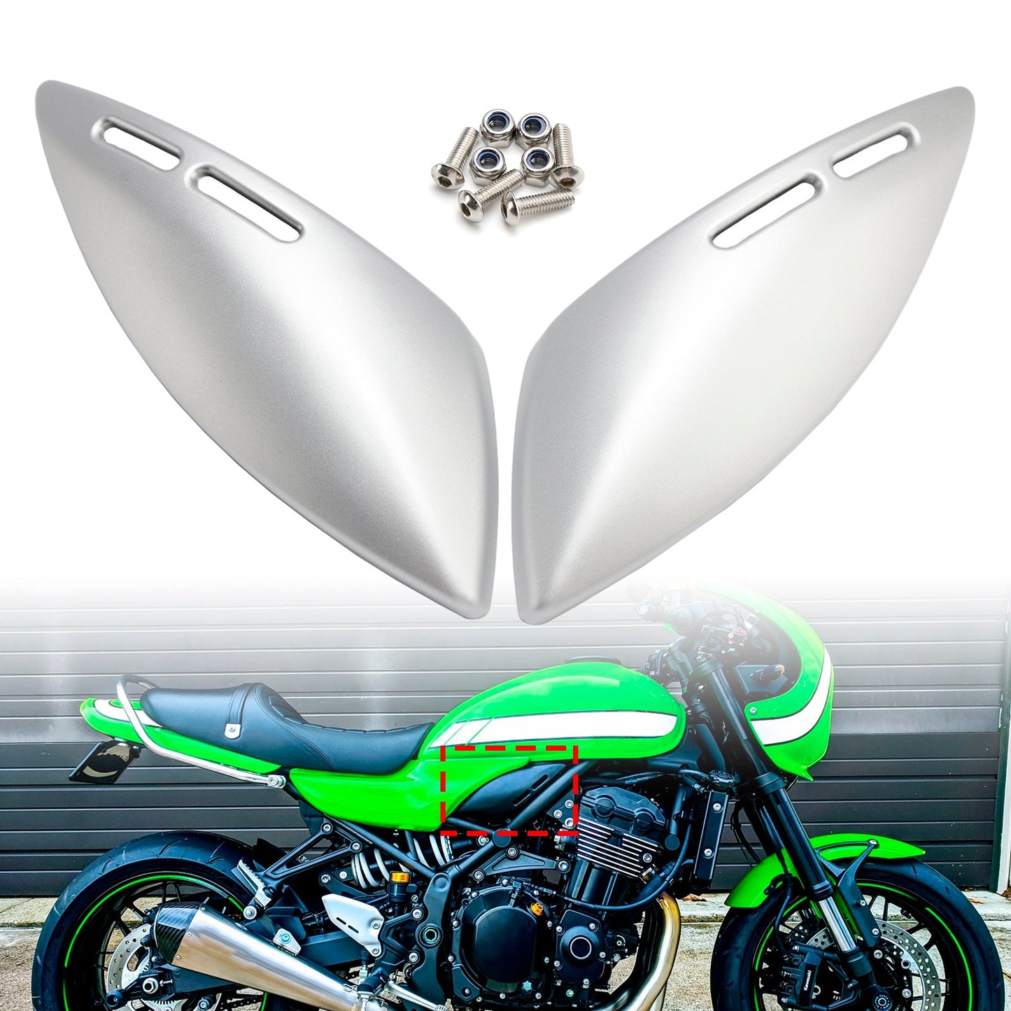 2018-2024 Kawasaki Z900RS Gas Tank Side Cover Panel Fairing Cowl