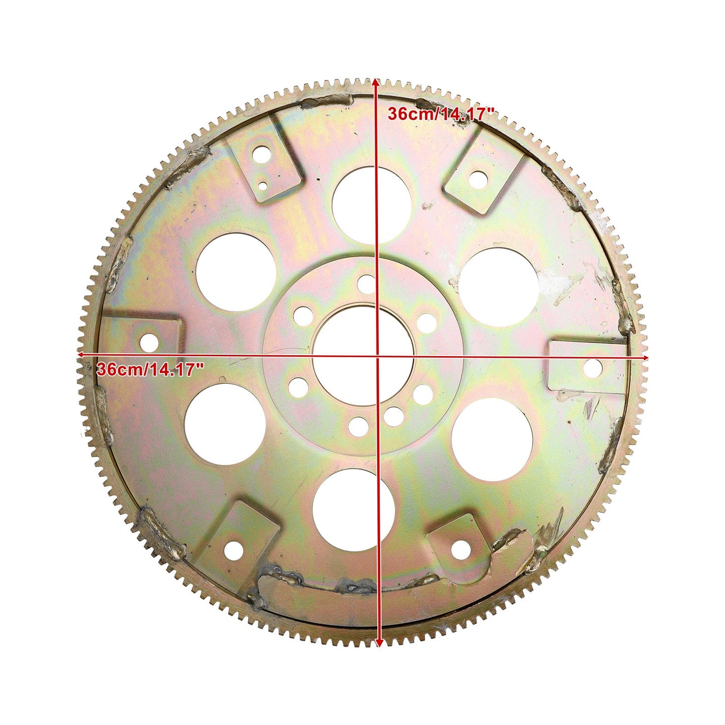 1970-1990 Chevy 454 White Zinc External 168-Teeth Steel Flexplate 1845400