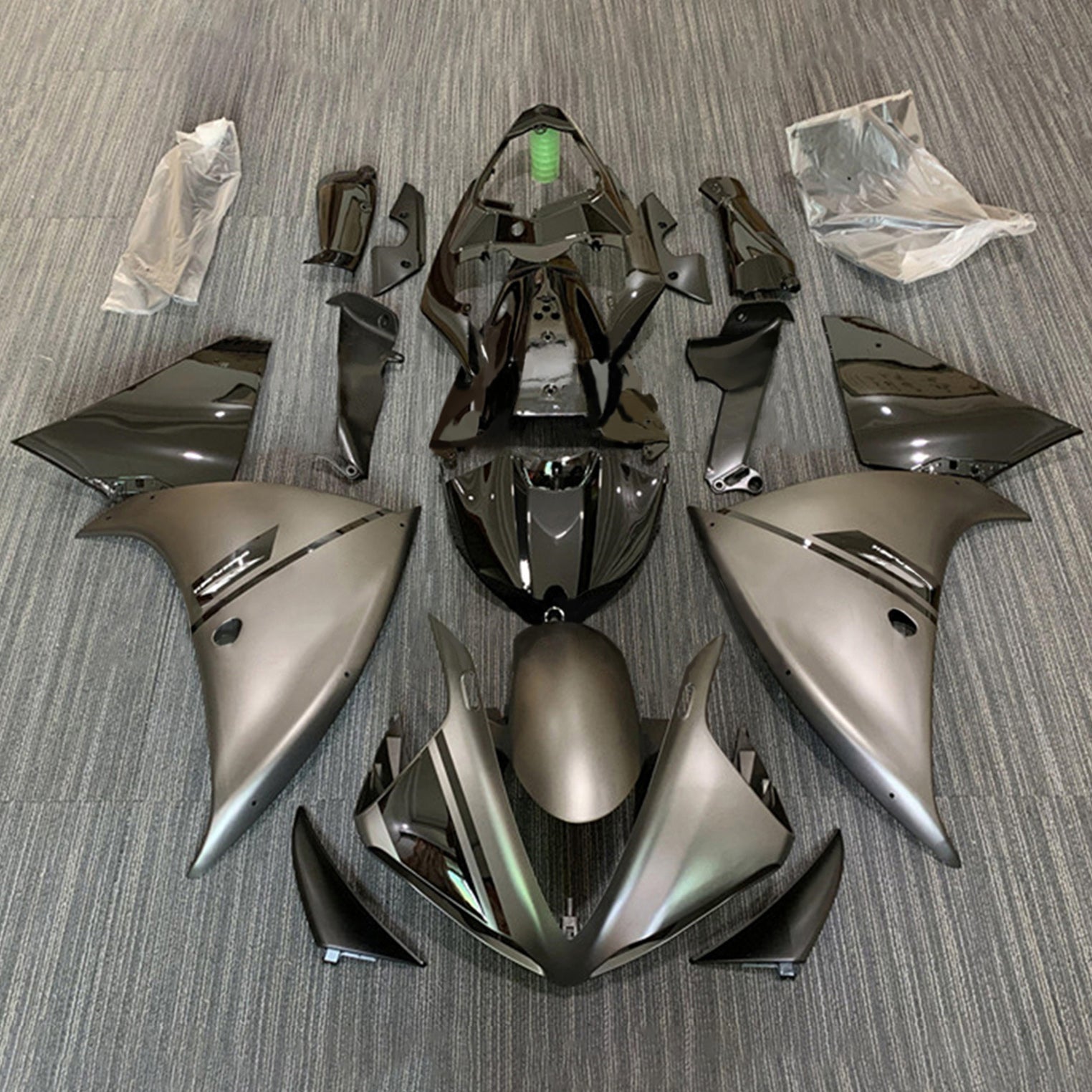 2012-2014 Yamaha YZF-R1 Injection Fairing Kit Bodywork Plastic ABS ...