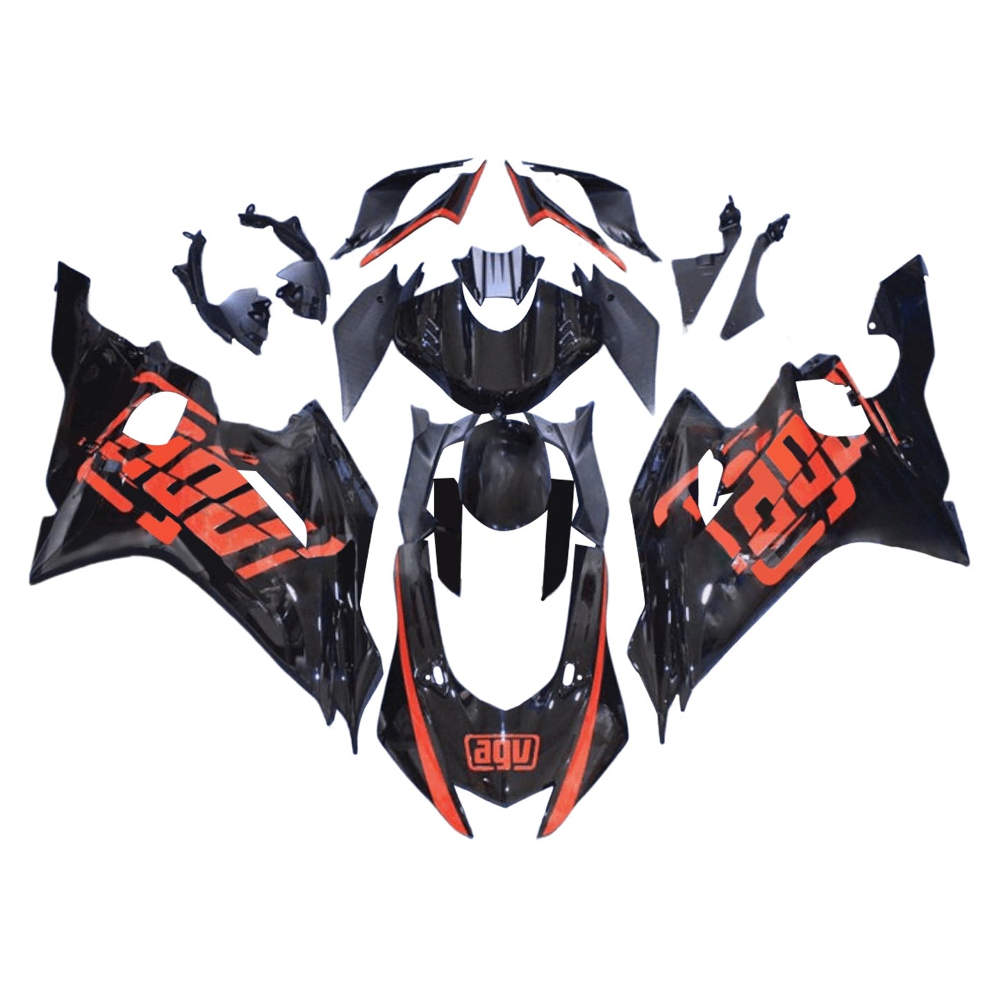 2017-2023 Yamaha YZF-R6 Injection Fairing Kit Bodywork Plastic ABS