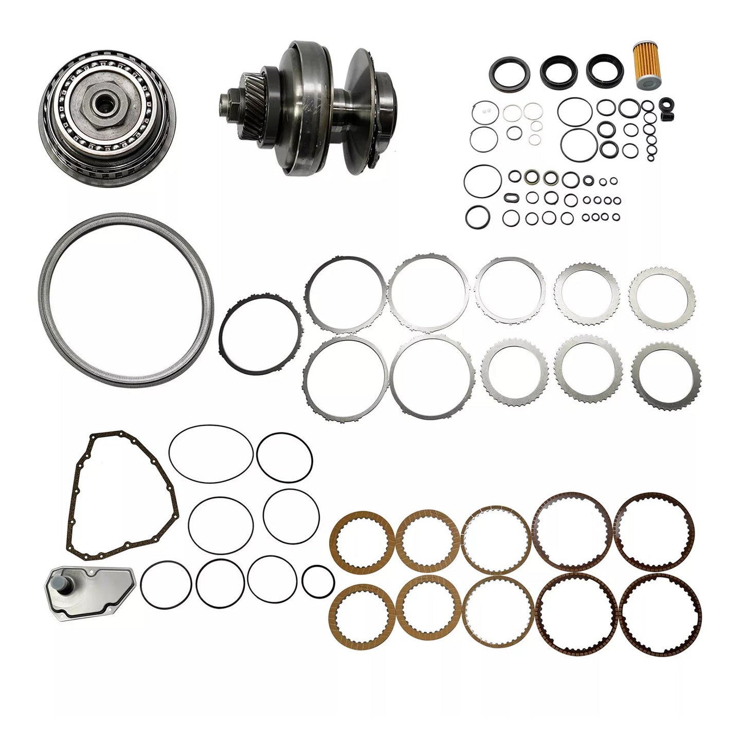 2011-2015 Nissan MICRA L3 0.9L 1.2L Transmission Master Rebuild Kit & Pulley Set W/ Belt JF015E RE0F11A