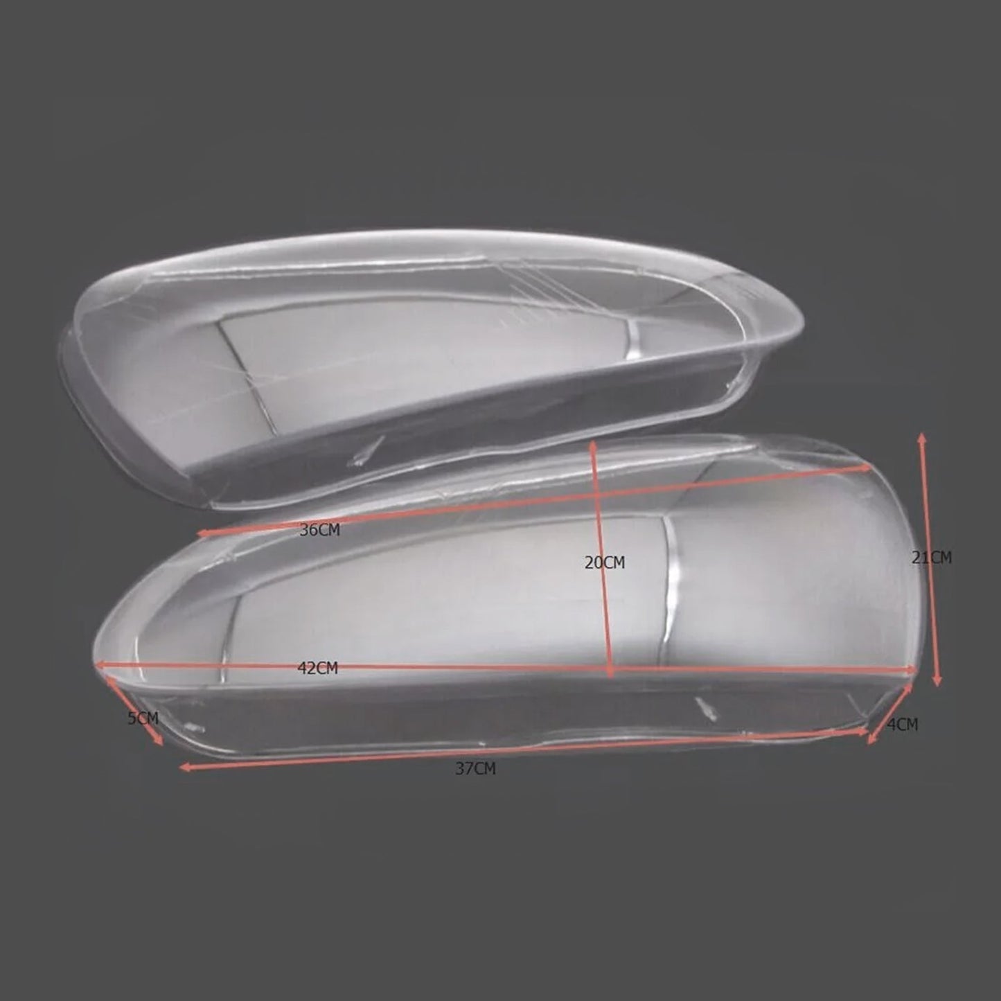 2006-2009 Volkswagen GTI 2PCS Front Headlight Lens Headlamp Clear Cover 1K6941005S