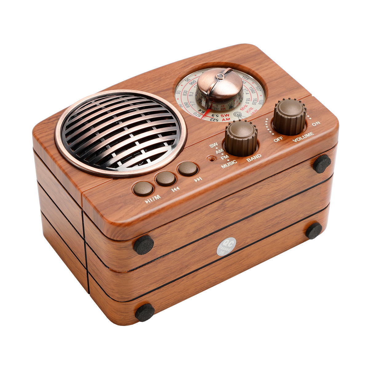 Retro-Style Decorative Radio Mini Portable Music Player Bluetooth Speaker Radio