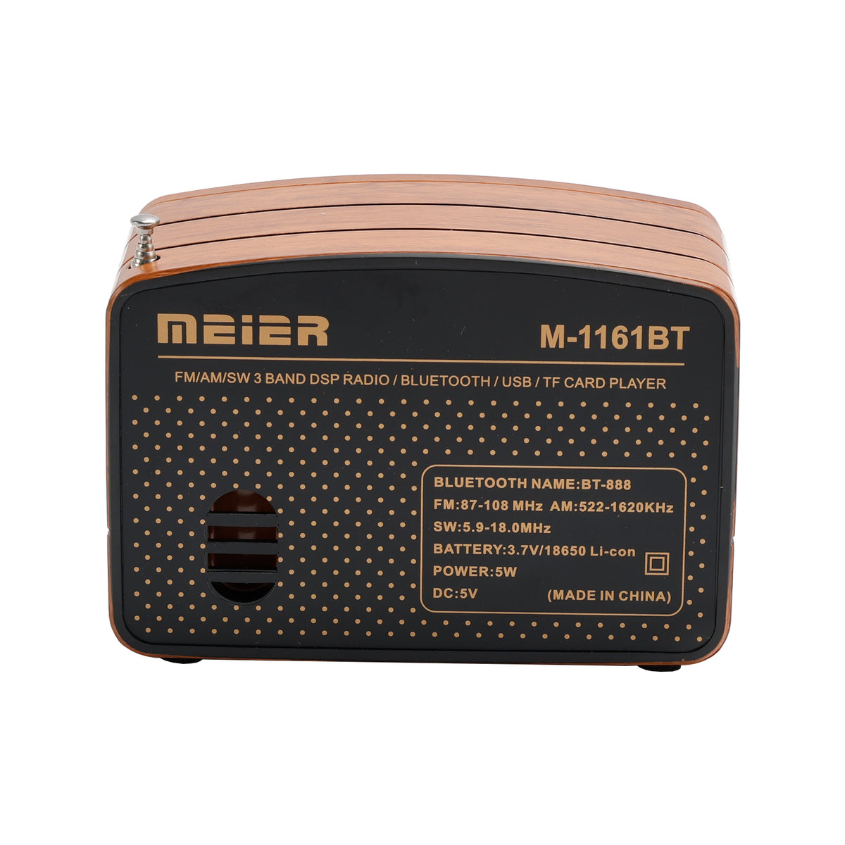 Retro-Style Decorative Radio Mini Portable Music Player Bluetooth Speaker Radio