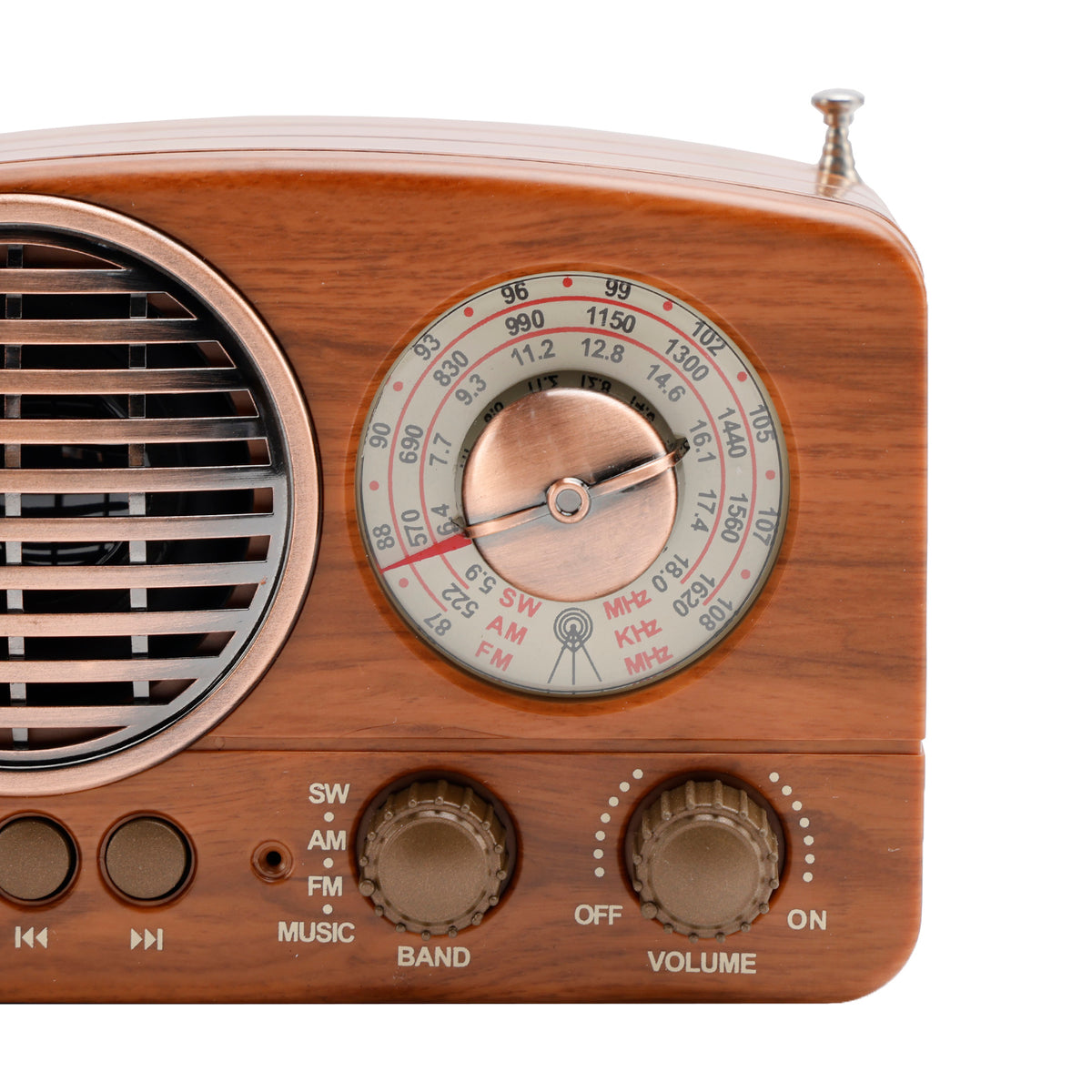 Retro-Style Decorative Radio Mini Portable Music Player Bluetooth Speaker Radio