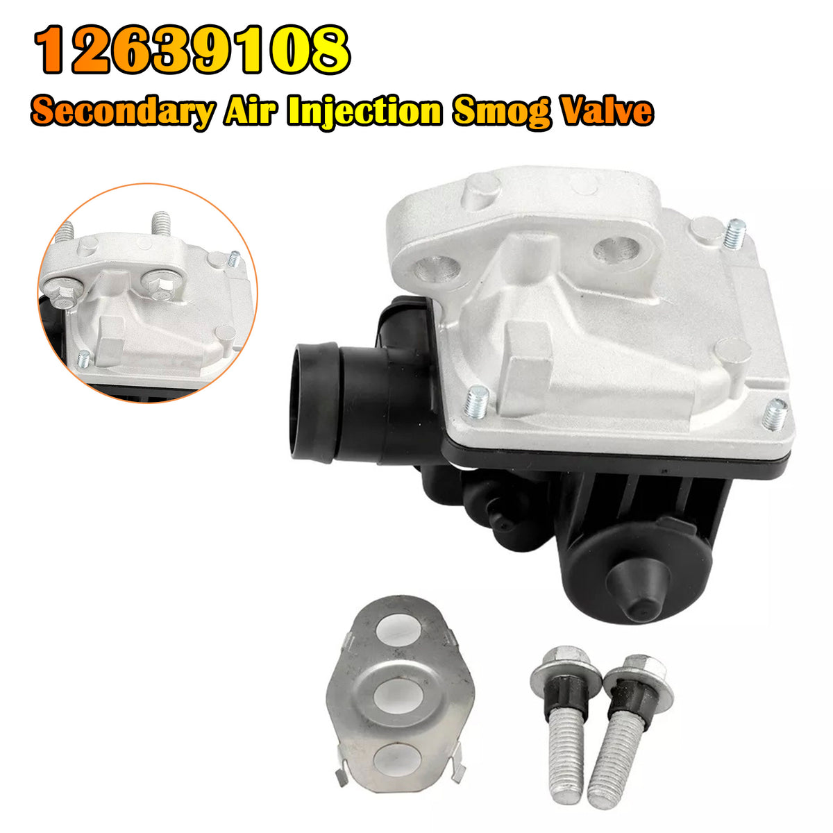 Secondary Air Injection Smog Valve 12639108 101392-5170 306-056 for Buick