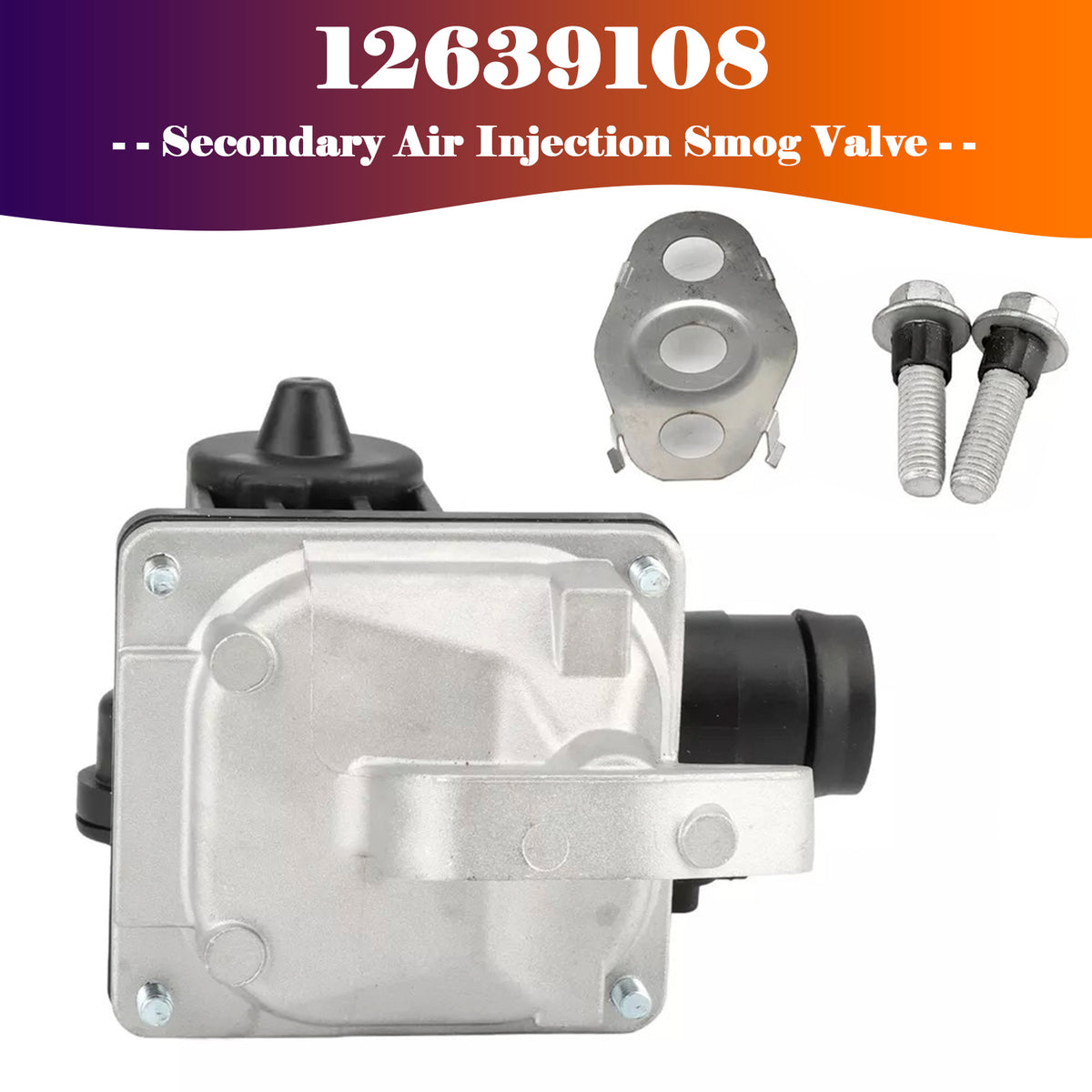 Secondary Air Injection Smog Valve 12639108 101392-5170 306-056 for Buick
