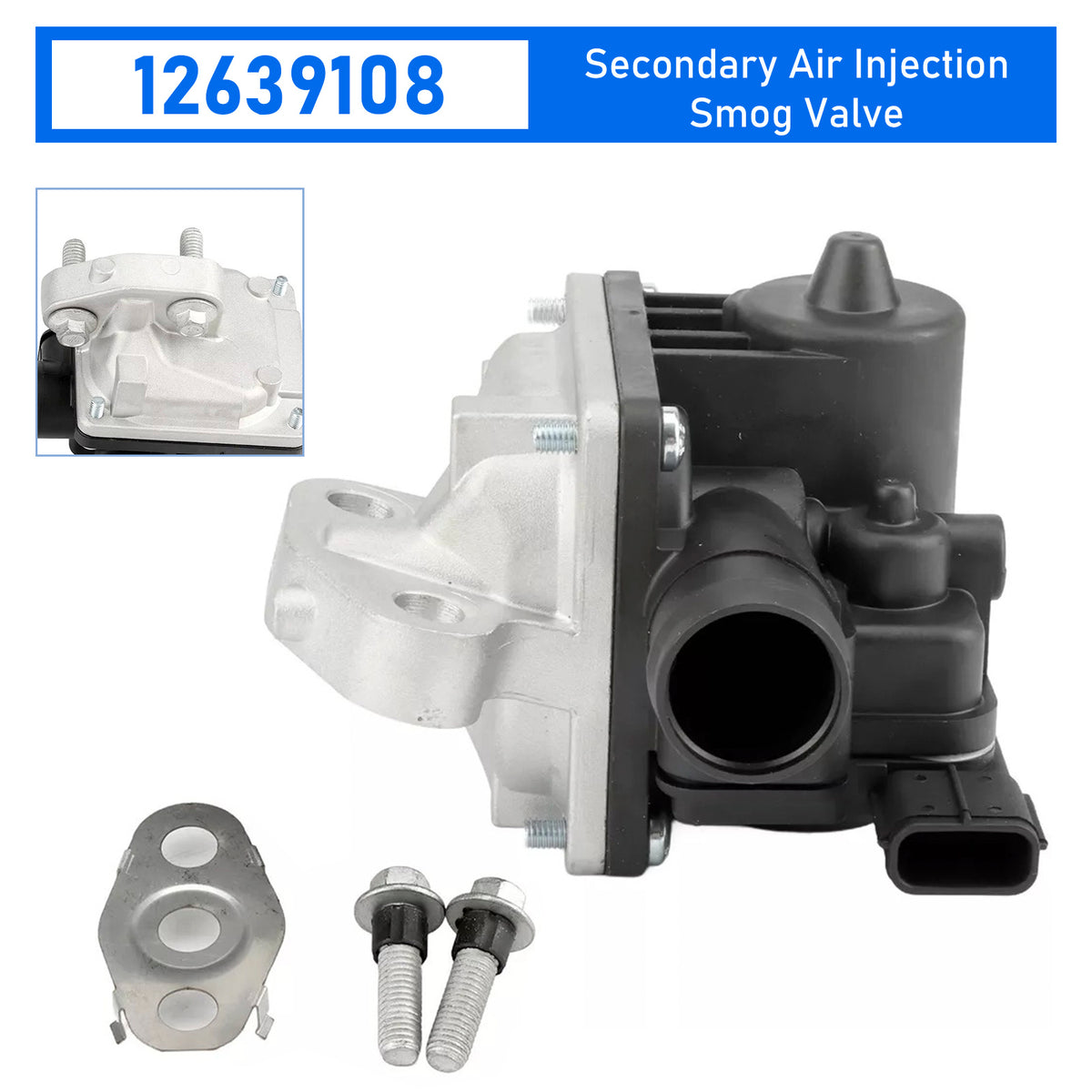 Secondary Air Injection Smog Valve 12639108 101392-5170 306-056 for Buick