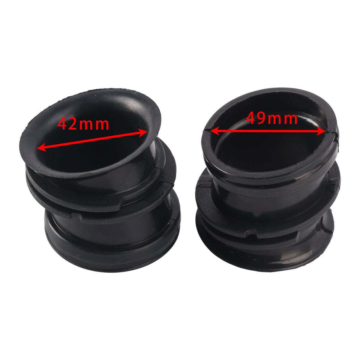 4x Carb Air Cleaner Duct Joint For Kawasaki Ninja 600R ZL600 Zephyr ZR750 ZR7S
