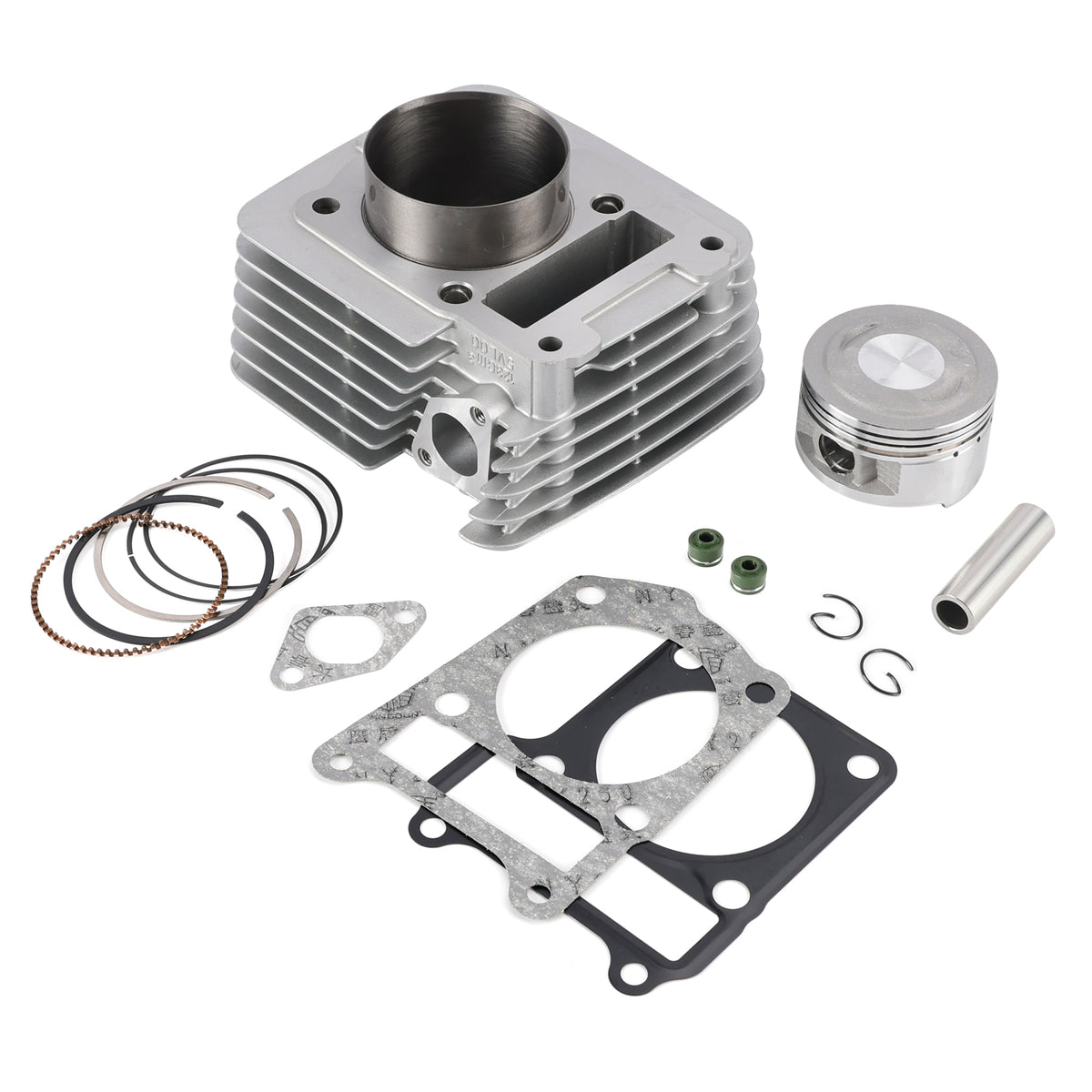 185cc Big Bore Cylinder Barrel Kit 62mm For Yamaha YBR125 YBR 125 Custom 05-18