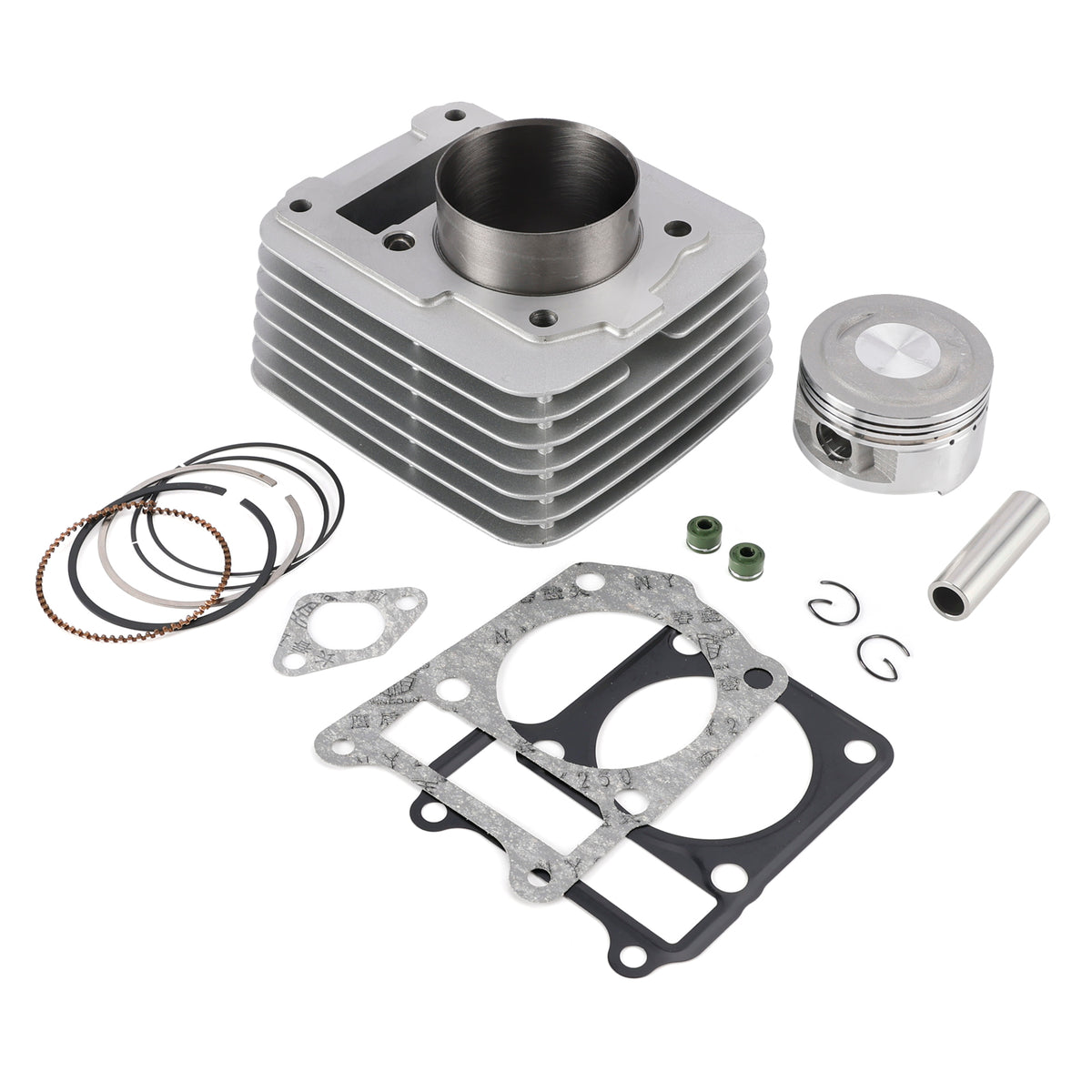 185cc Big Bore Cylinder Barrel Kit 62mm For Yamaha YBR125 YBR 125 Custom 05-18