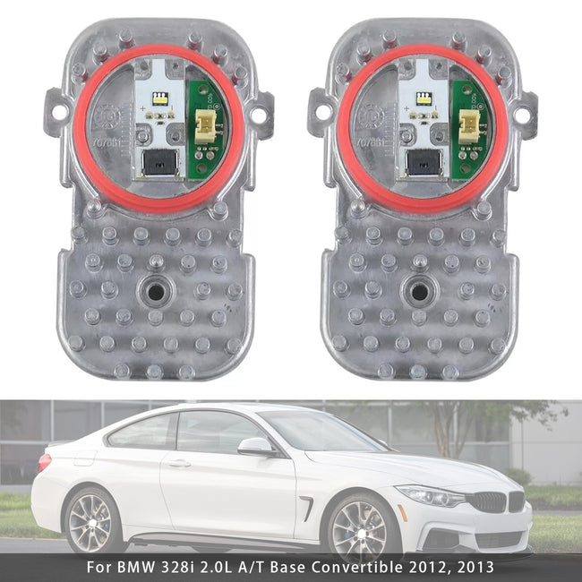 2Pcs Headlight LED Light Insert Diode Module For BMW 428i 435i 2014-2016