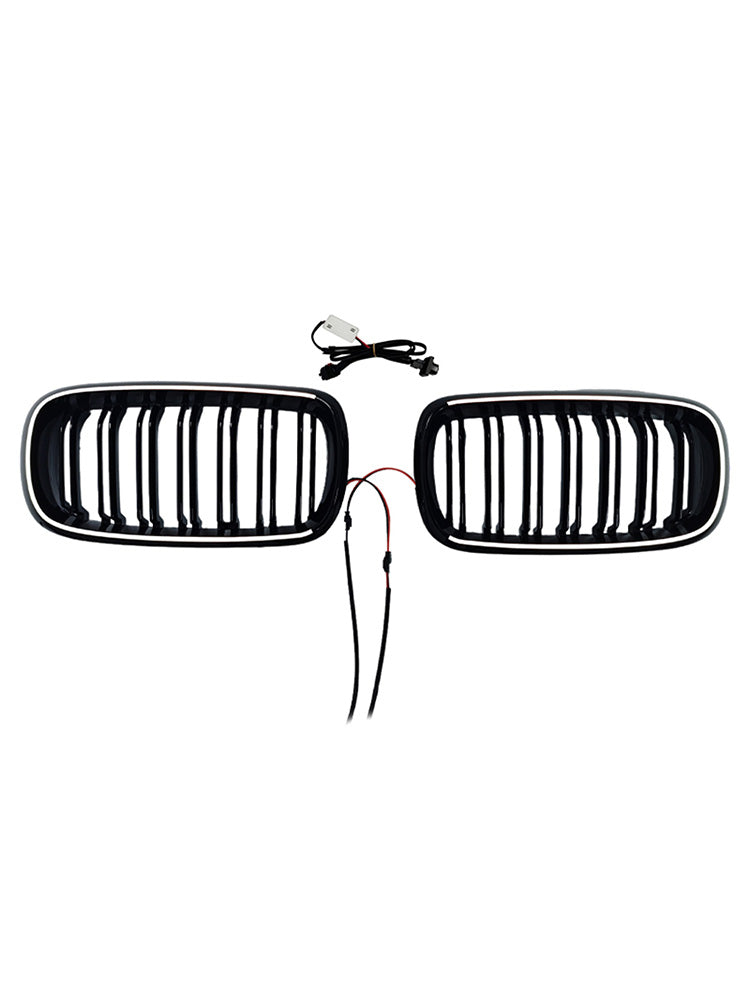 2015-2019 For BMW X6M F86 Double Slat Front Bumper Kidney Grille