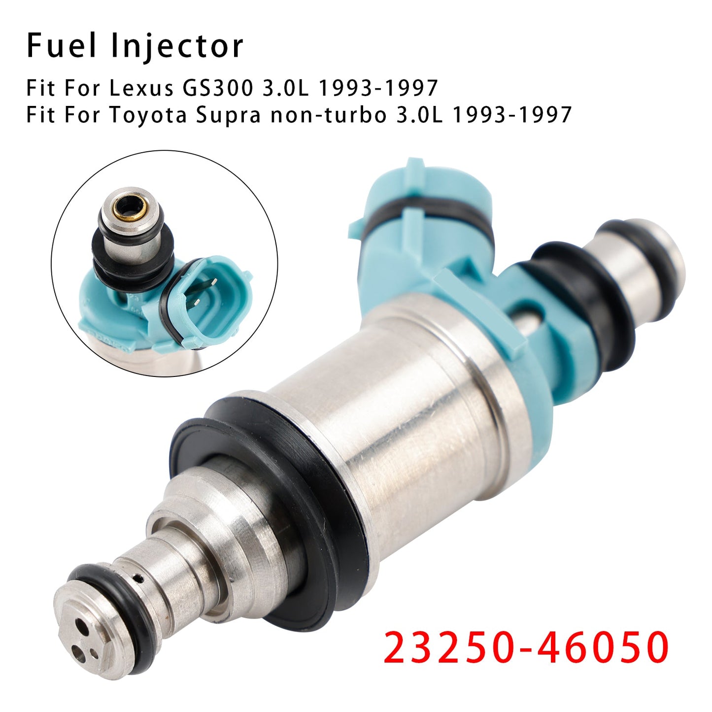 1Pcs Fuel Injector For Lexus GS300 Toyota Supra Non-turbo 3.0L 93-97 23250-46050