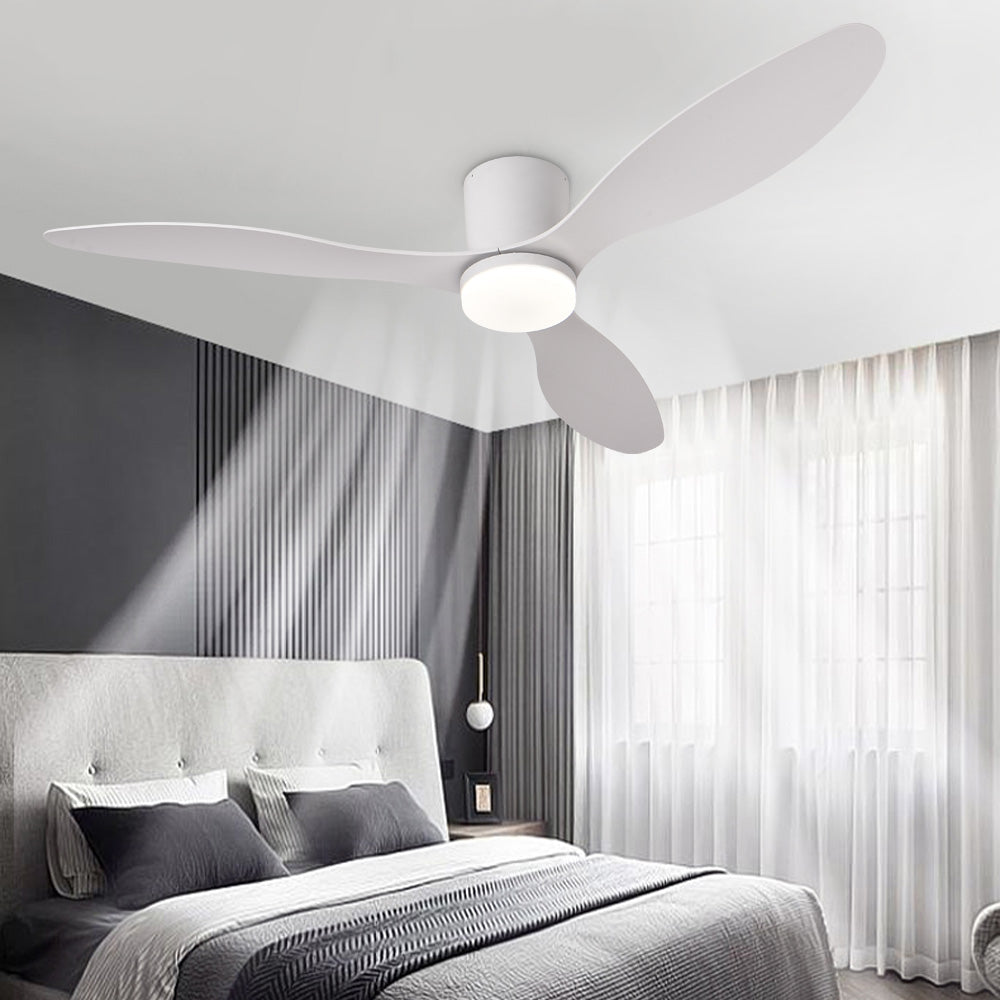52” Profile Ceiling Fans with Lights Remote/App Control