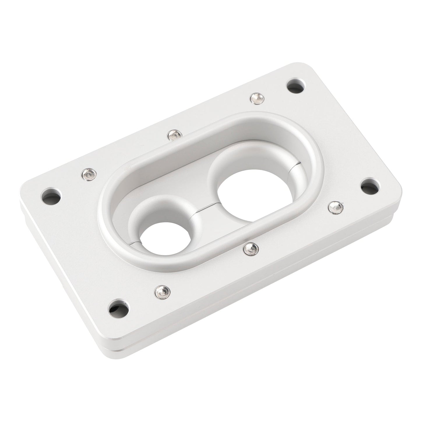 2Pack Aluminum Fire Wall Pass Through Raw Bracket For Holley Terminator x Max