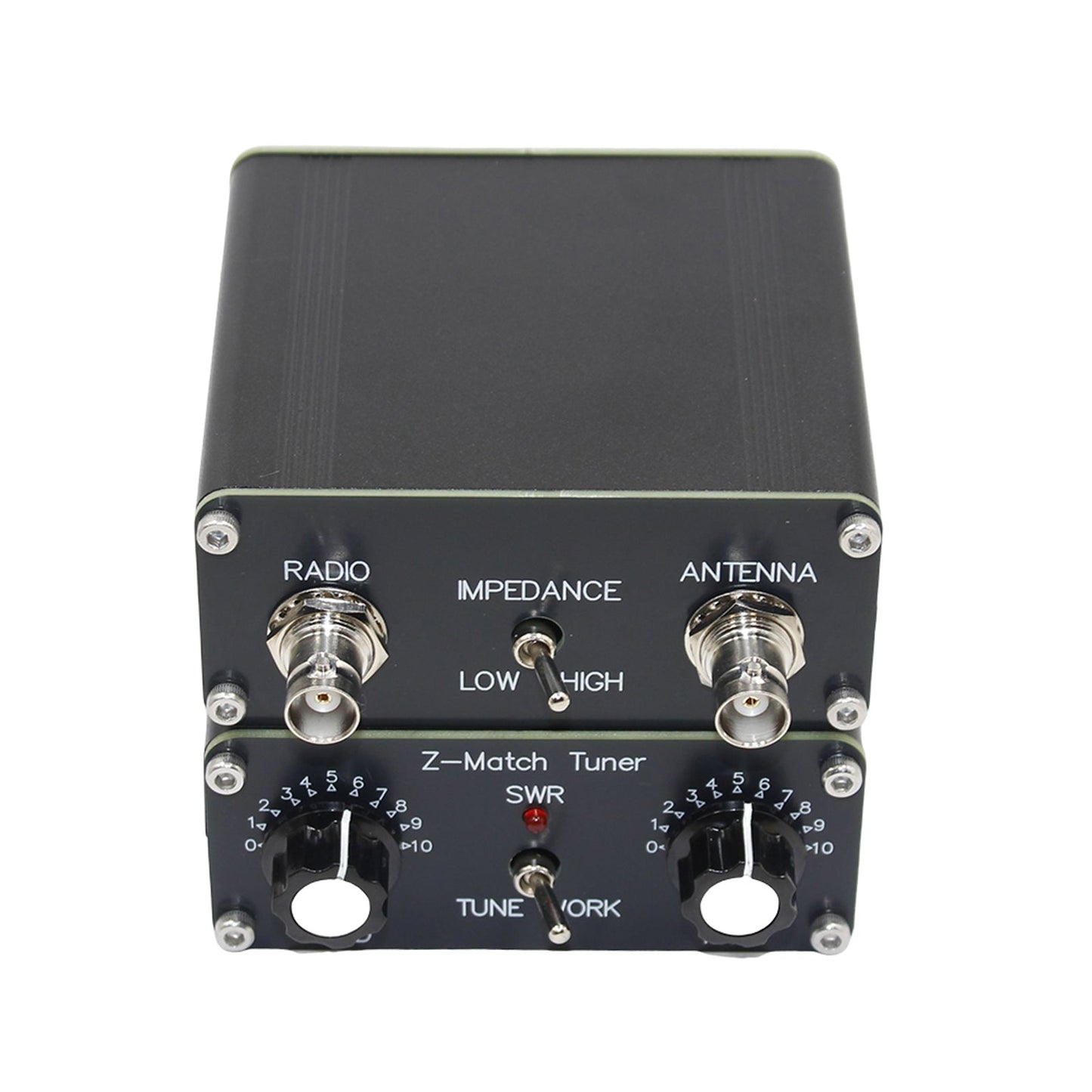Z-Match QRP Manual Tuner Antenna Tuner HAM Adapter 3-28 MHz BNC Interface