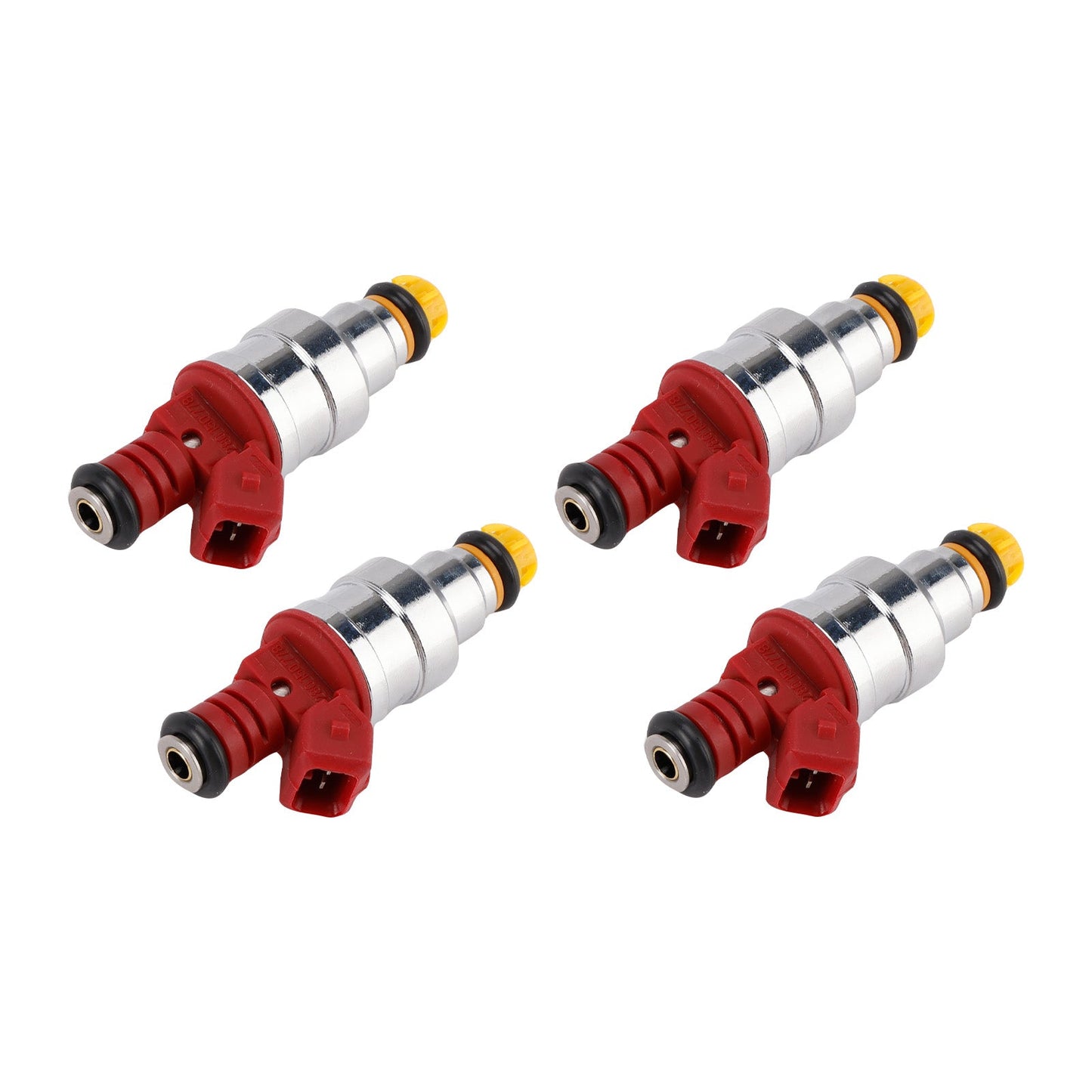 4Pcs Fuel Injector For Hyundai Excel 1990-1994 Scoupe 1991-1992 0280150788