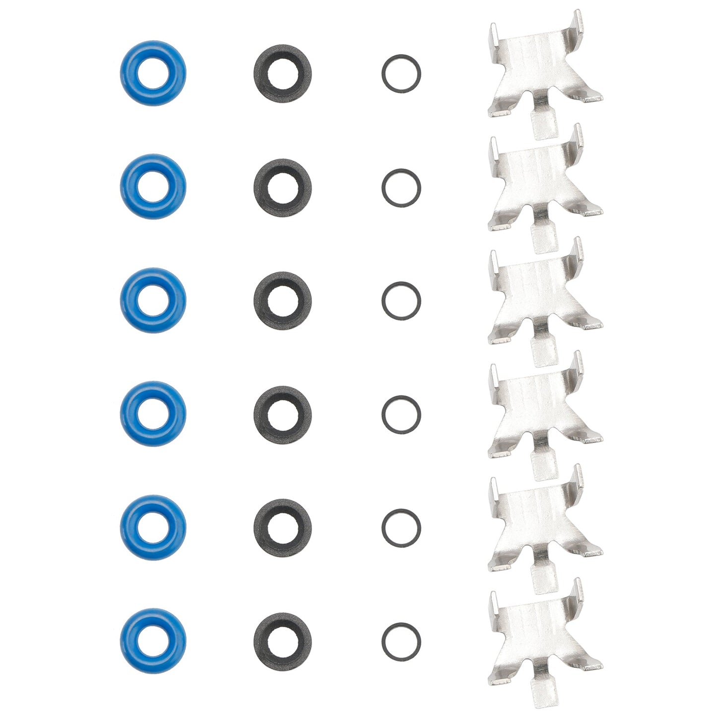2011-2016 Ford F150 3.5L Turbo EcoBoost 6PCS Fuel Injector Repair Seal Kit