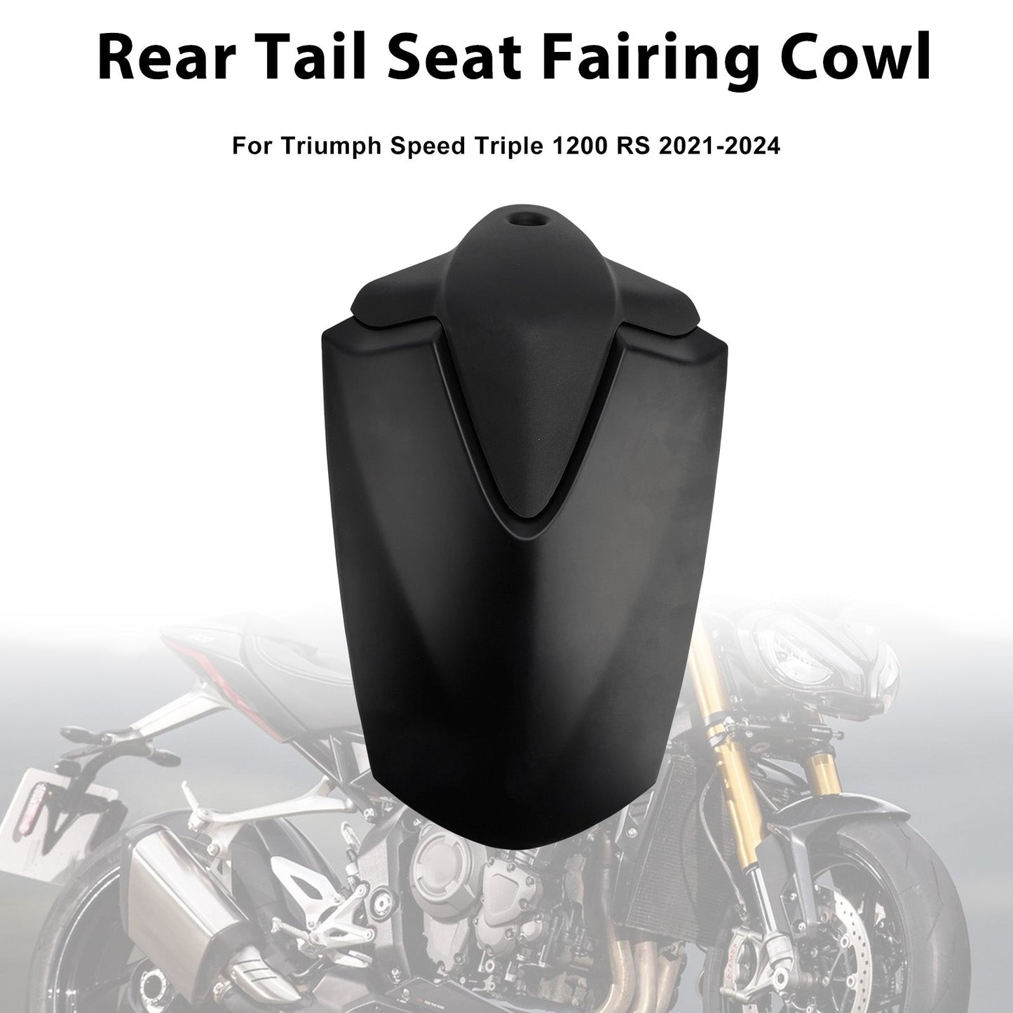 2021-2024 For Speed Triple 1200 RS Rear Tail Seat Fairing Cowl Cover