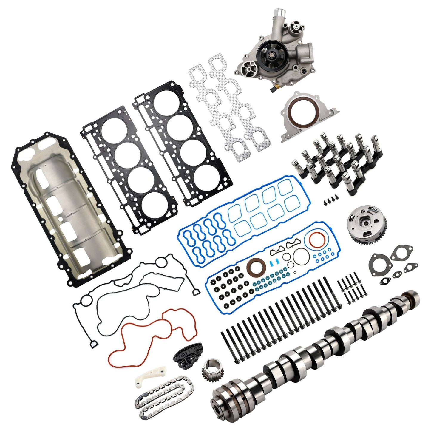 2012 2013 2014 2015Dodge Charger 6.4L 392ci V8 HEMI 6.4 Hemi MDS Lifters Cam Kit Head Gaskets Bolts 53021726AD 53022340AC