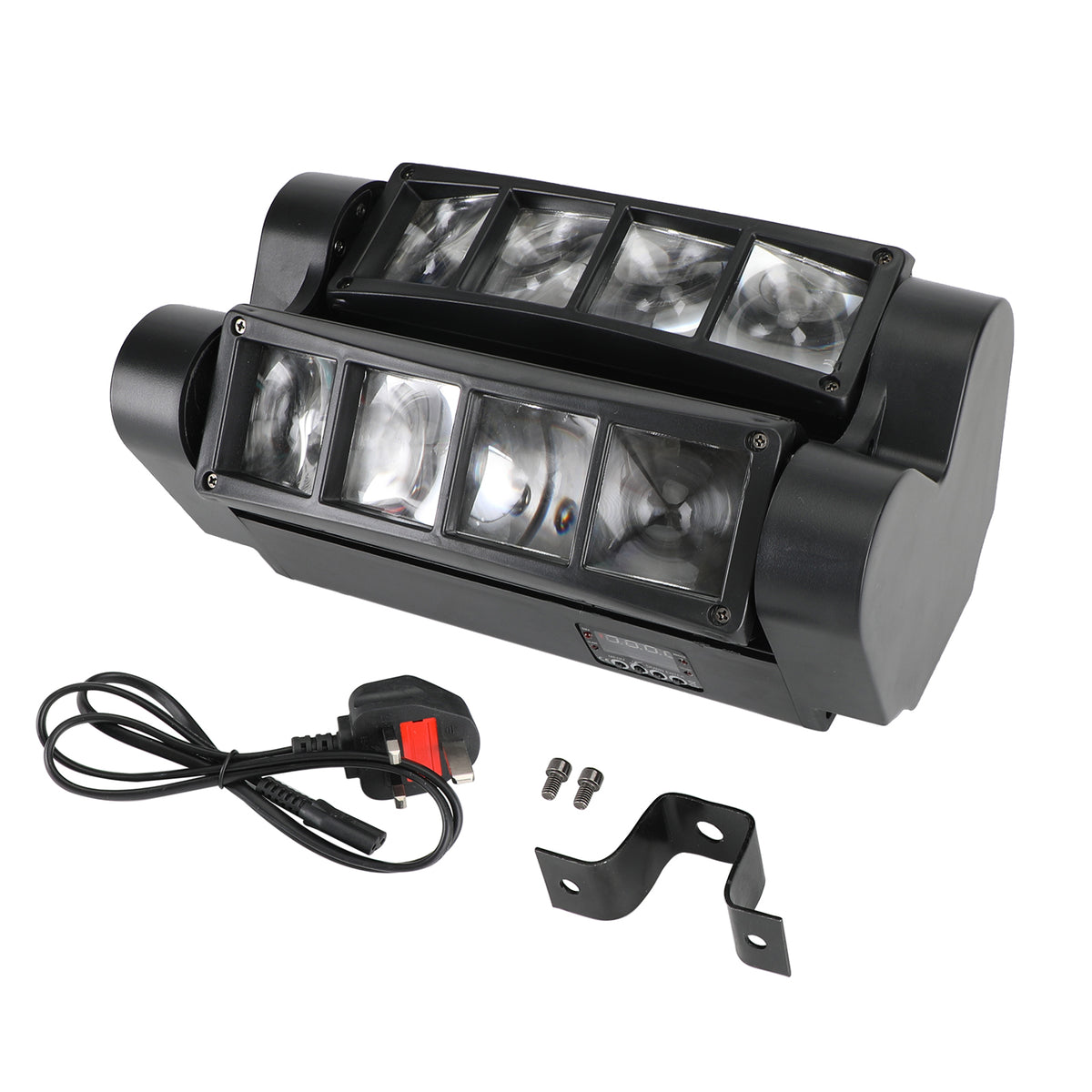 80W 8LED RGBW Spider Moving Head Stage Lighting Beam DMX Disco Party DJ Lighting