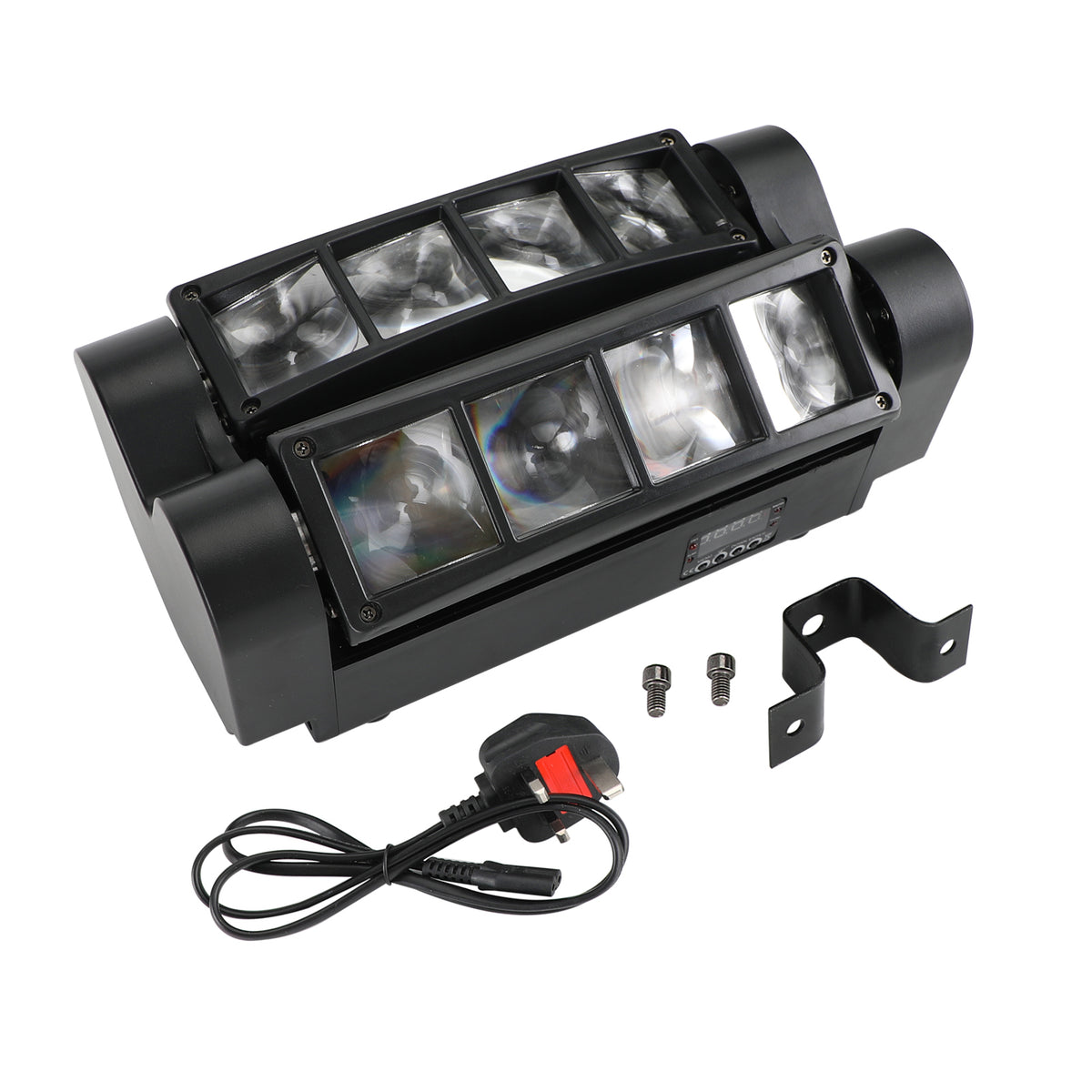 80W 8LED RGBW Spider Moving Head Stage Lighting Beam DMX Disco Party DJ Lighting