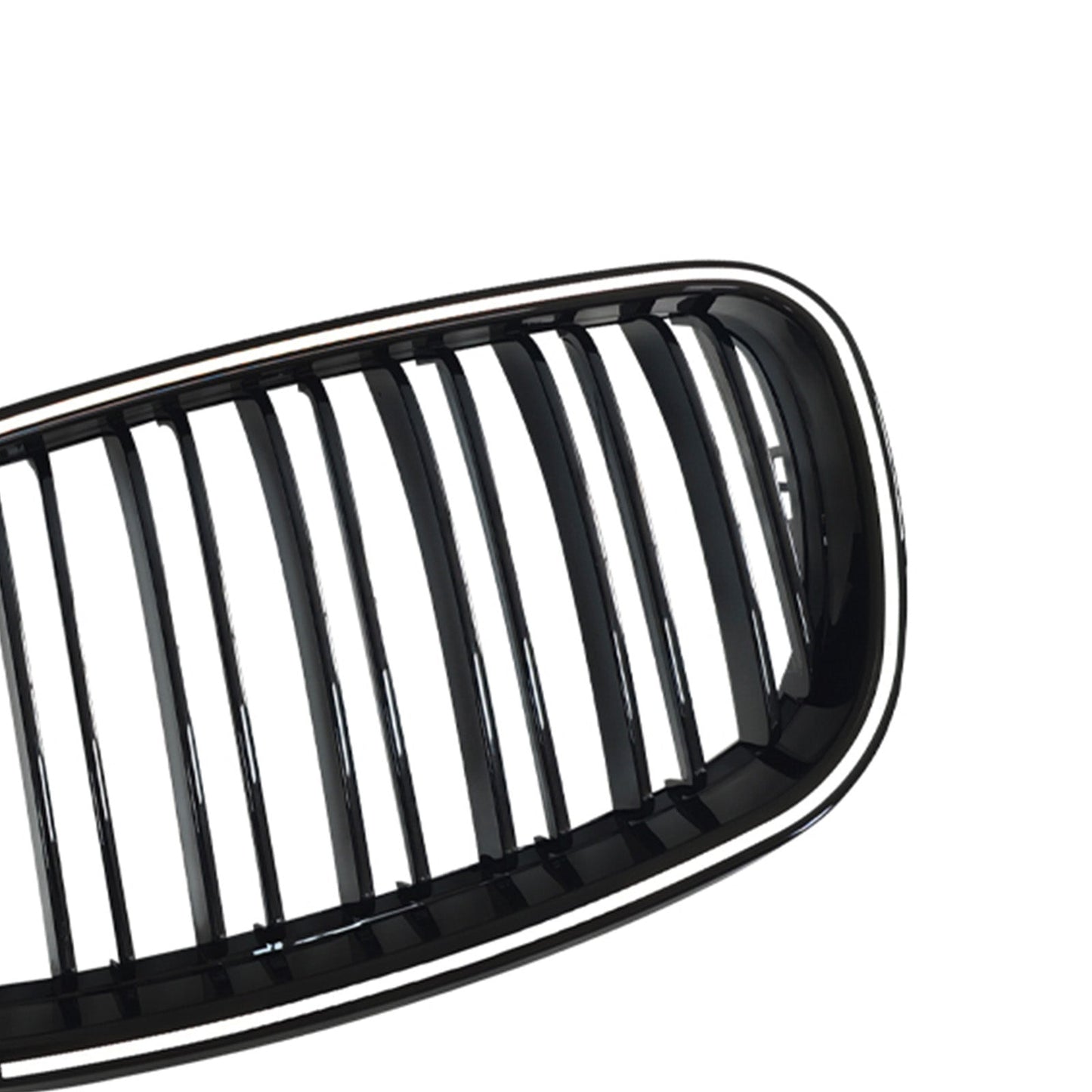 2009-2014 For BMW X6 M (E71) Gloss Black Front Bumper Kidney Grill Grille 51137307599 51137307600