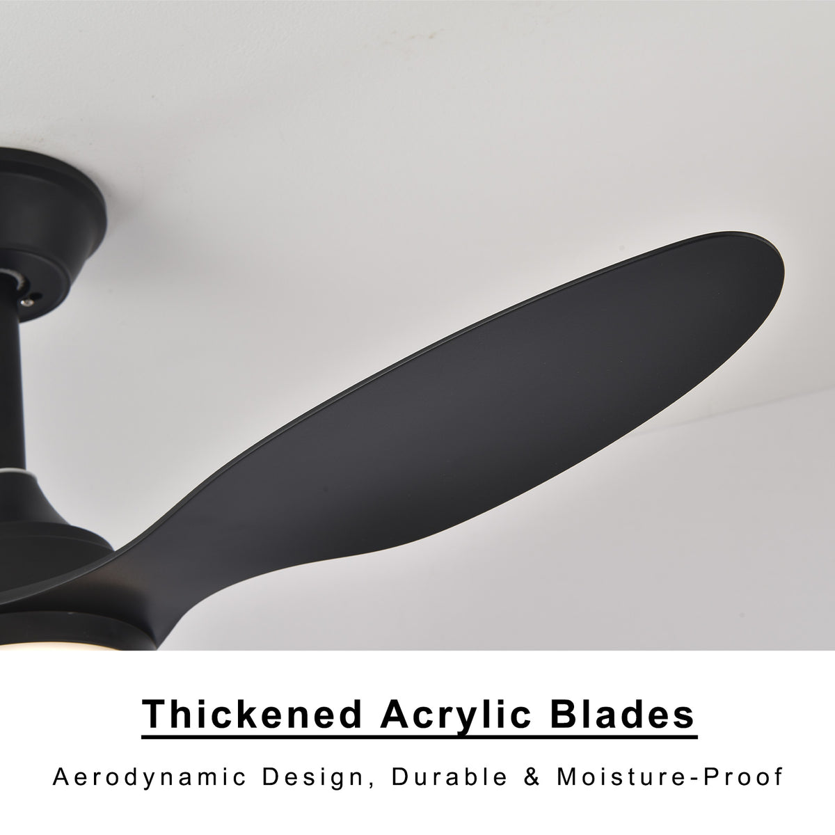 42" Pendant Ceiling Fan with Light
